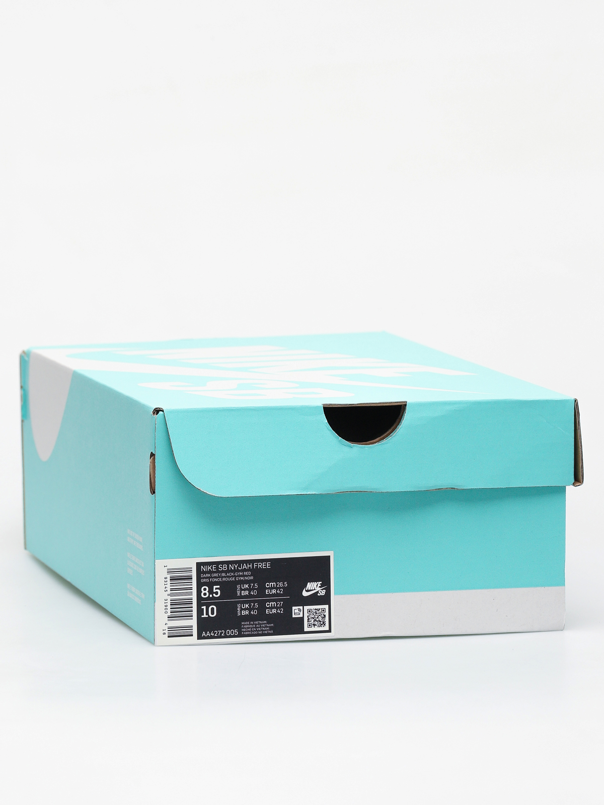 Buty Nike SB Nyjah Free (dark grey/black gym red)