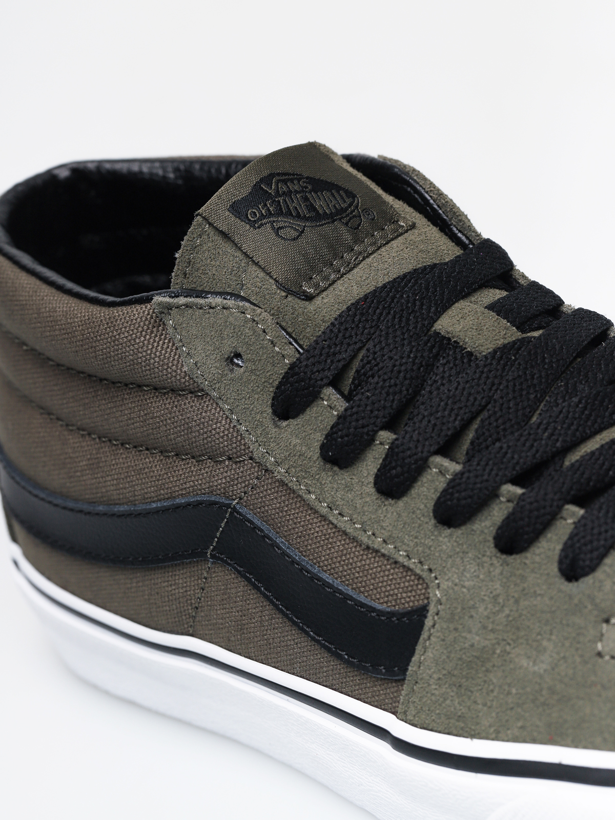 Buty Vans Sk8 Mid (grape leaf/true white)