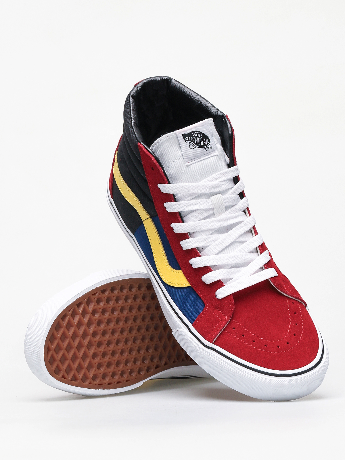 Buty Vans Sk8 Hi Reissue (otw rally/chilli pepper/true white)