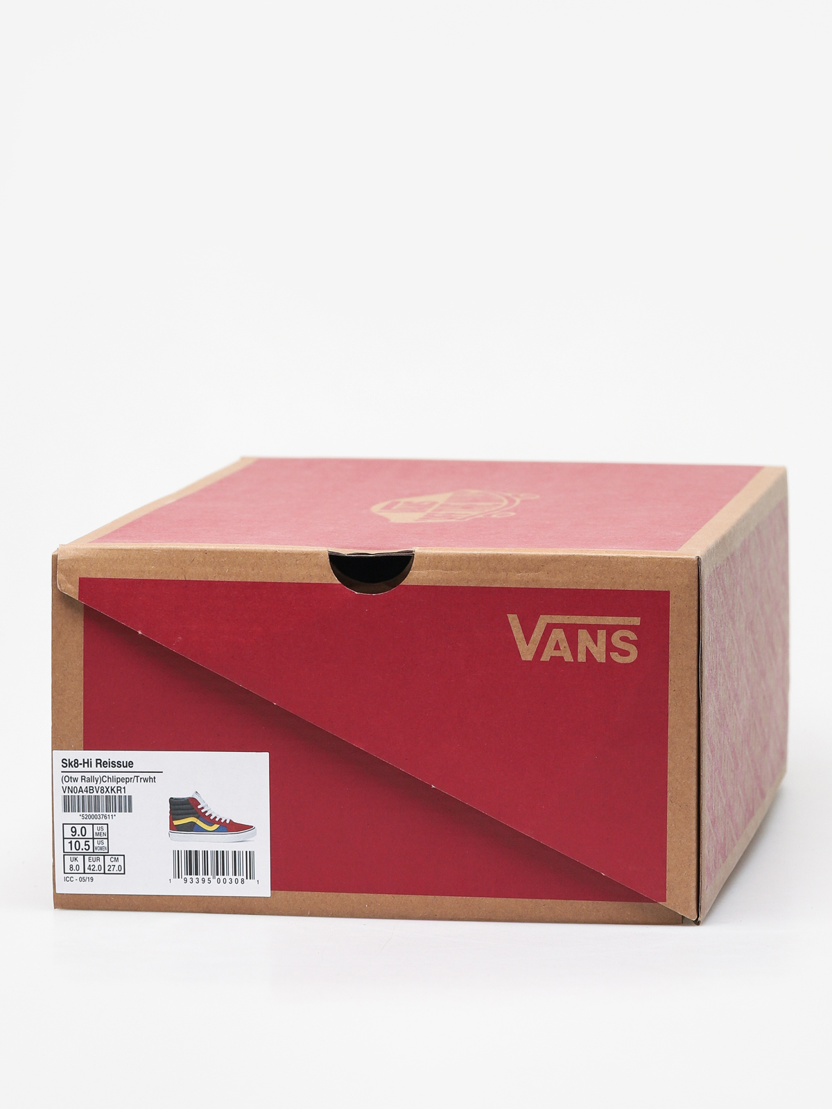 Buty Vans Sk8 Hi Reissue (otw rally/chilli pepper/true white)