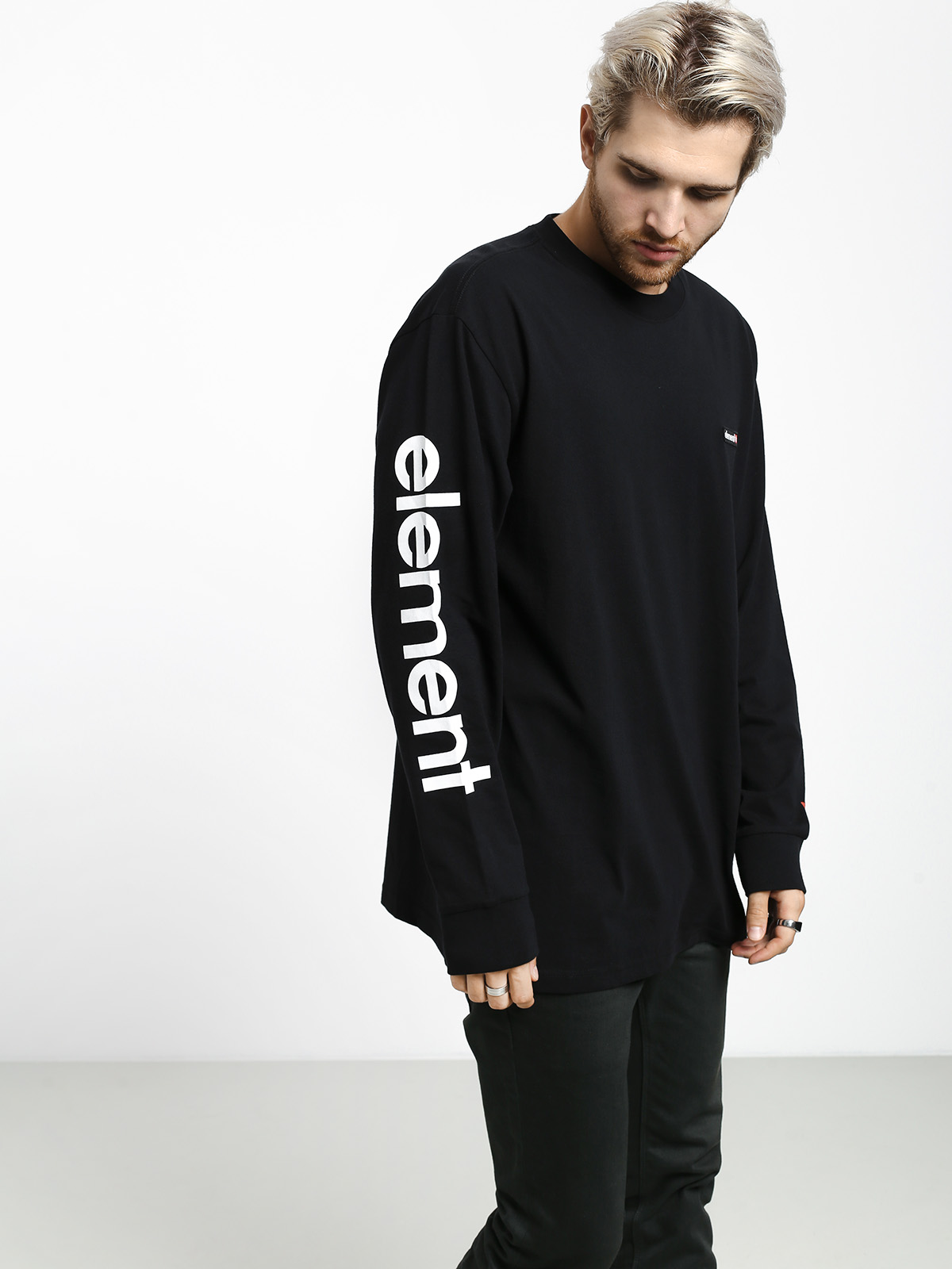 Longsleeve Element Primo (flint black)