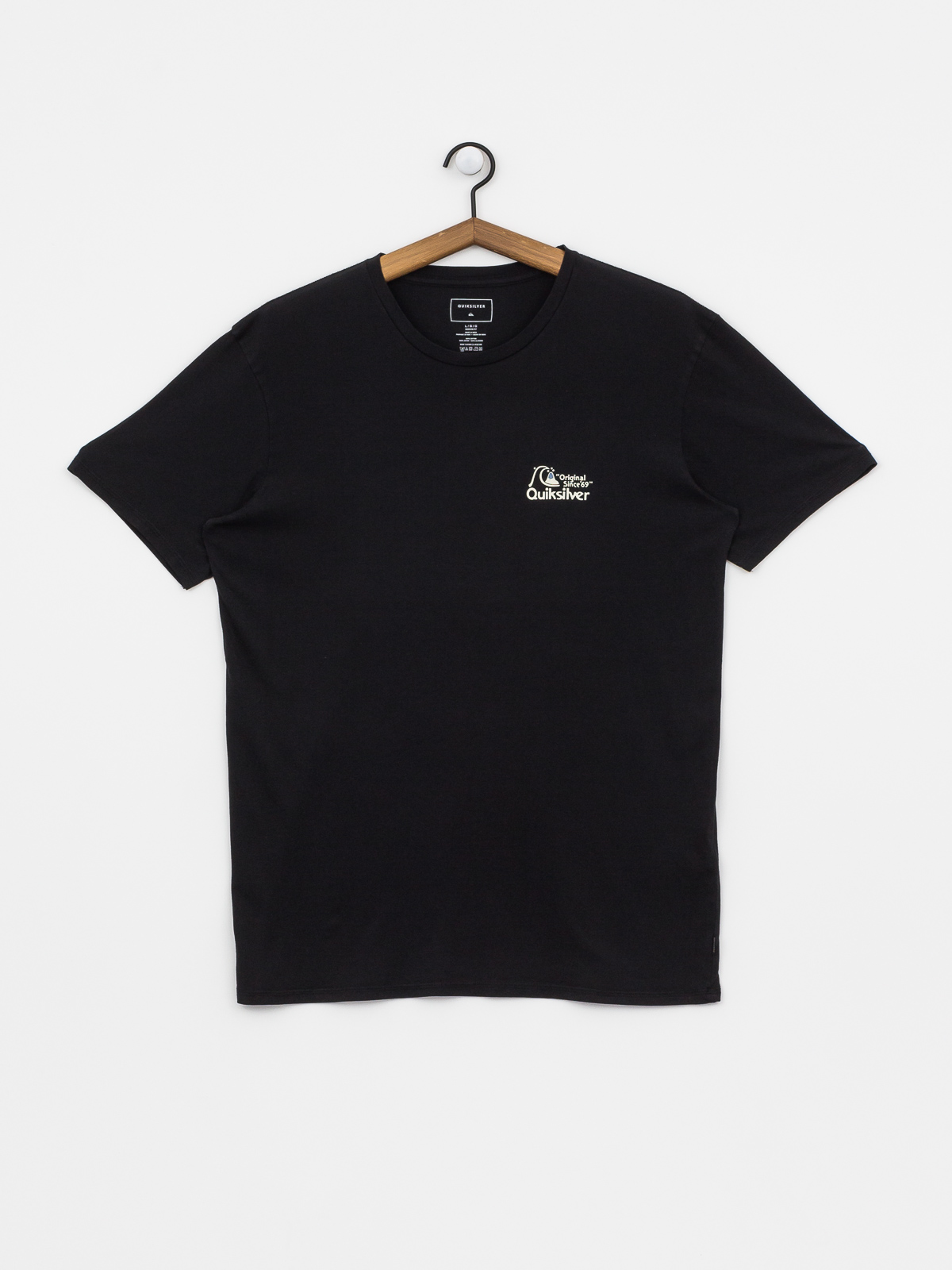 T-shirt Quiksilver Bouncing Heart (black)