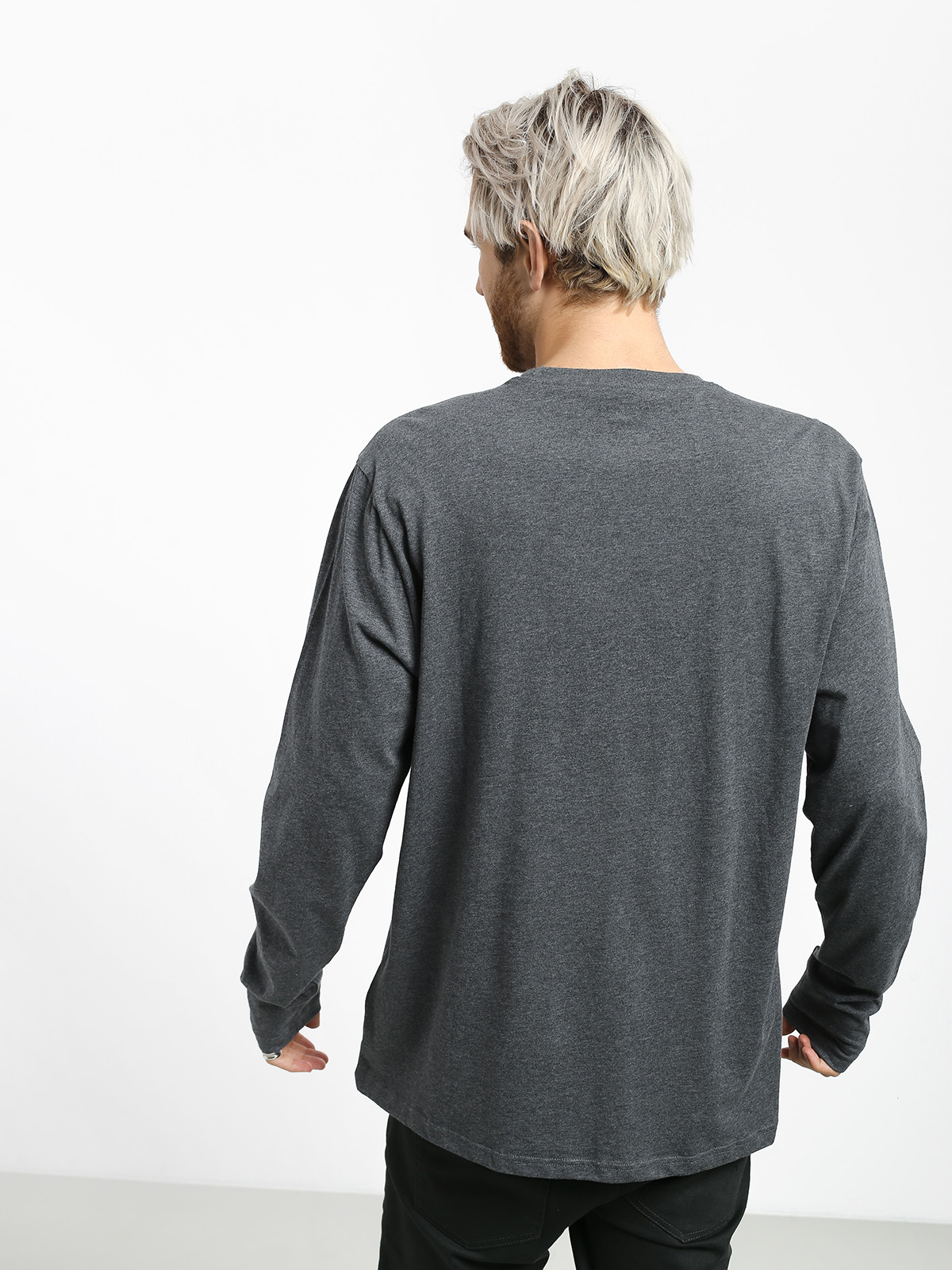 Longsleeve Element Vertical (charcoal heathe)