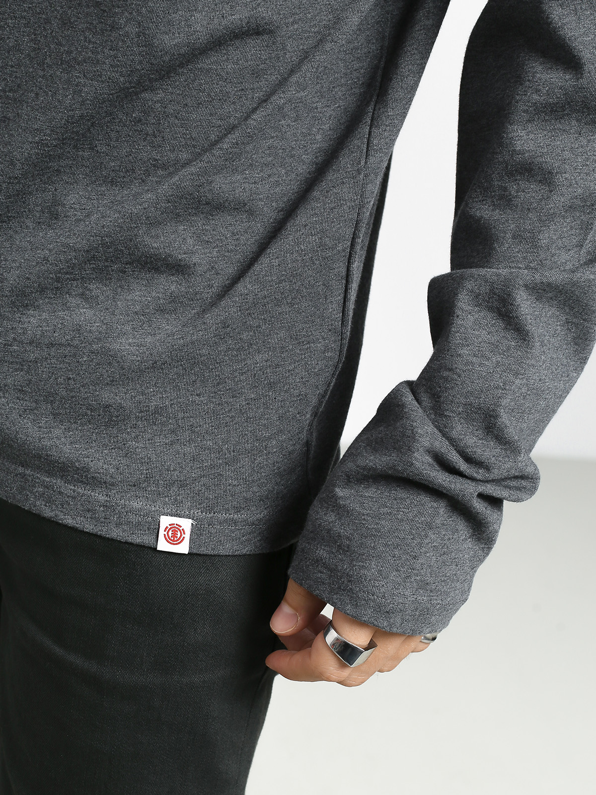 Longsleeve Element Vertical (charcoal heathe)