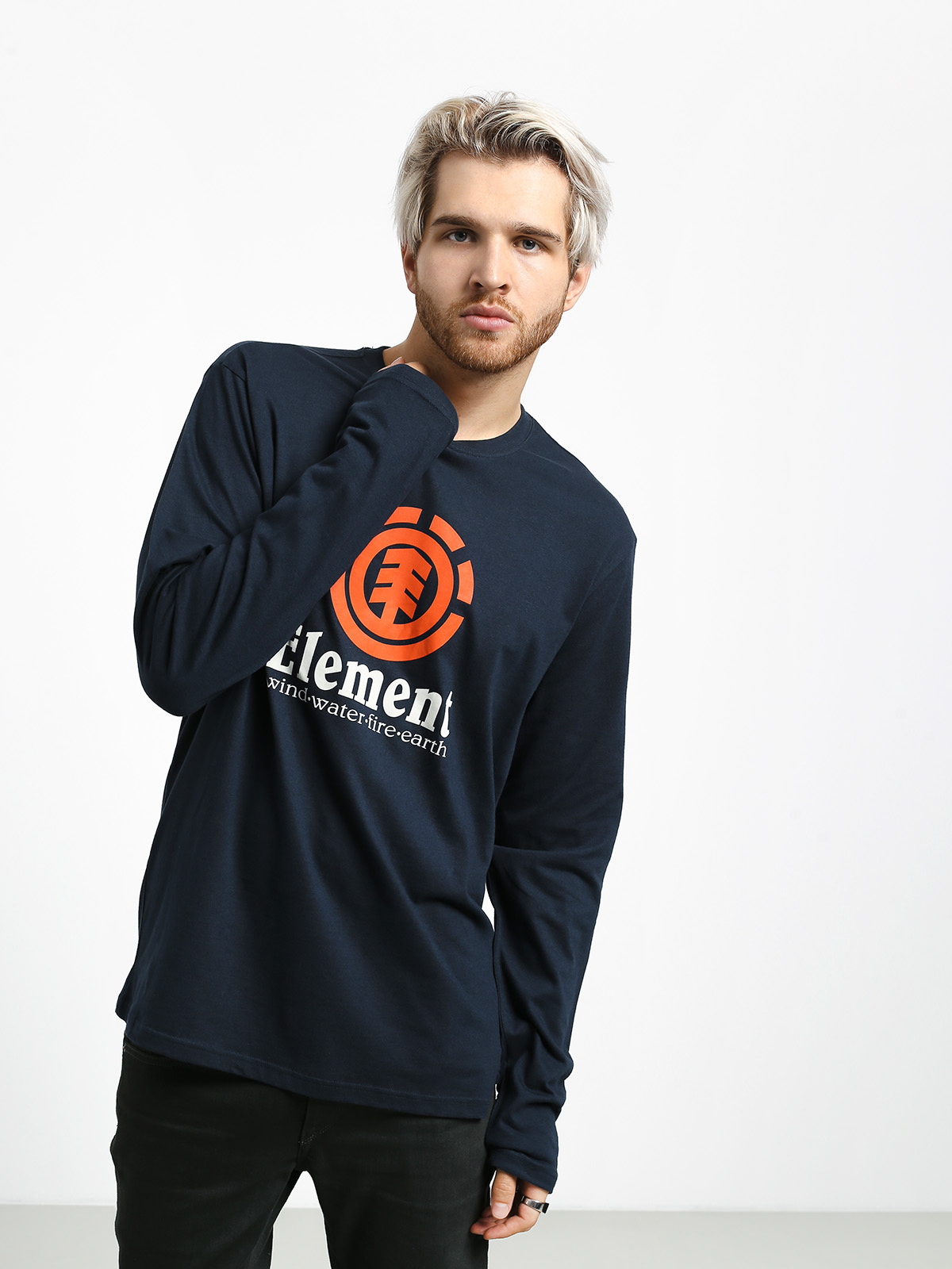 Longsleeve Element Vertical (eclipse navy)