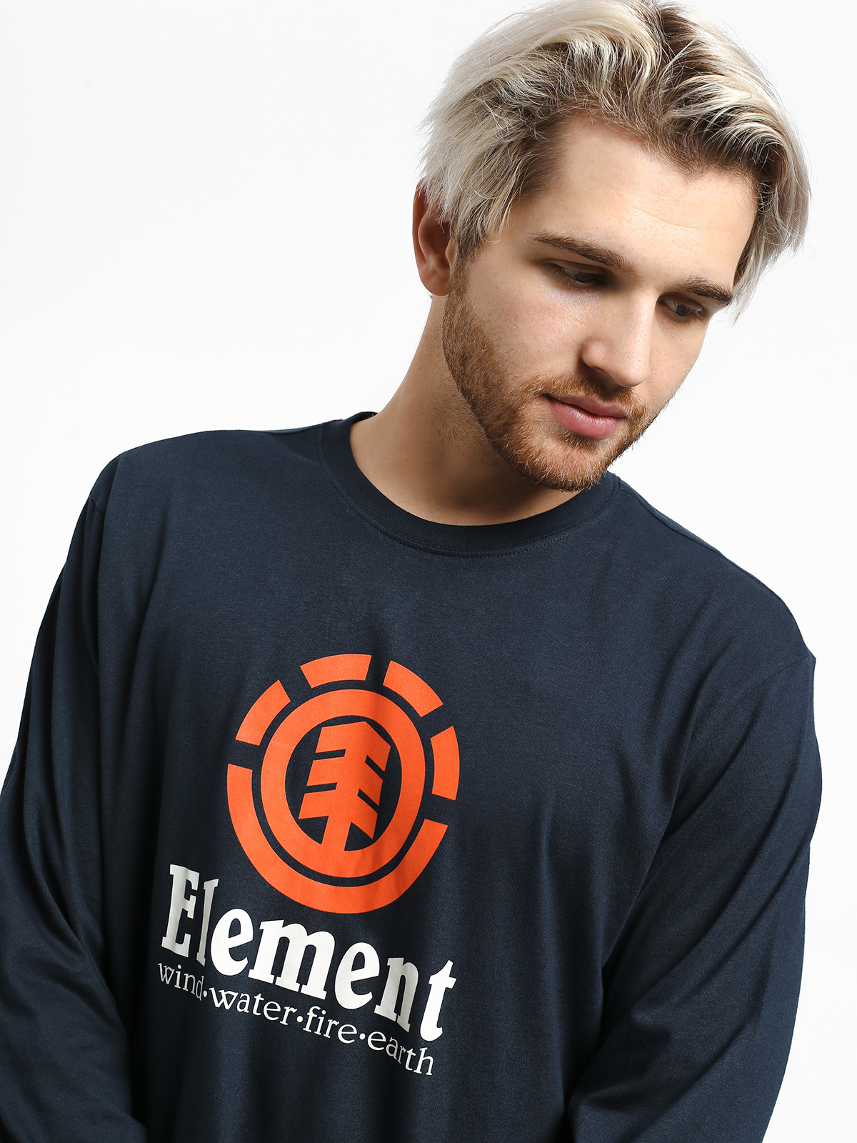 Longsleeve Element Vertical (eclipse navy)