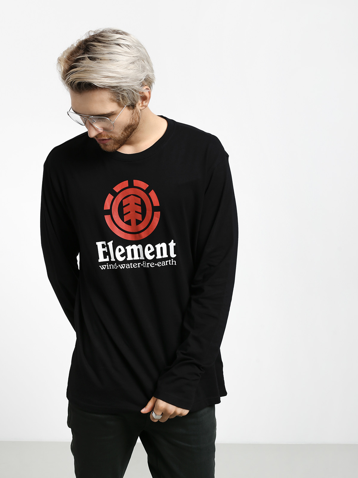 Longsleeve Element Vertical (flint black)