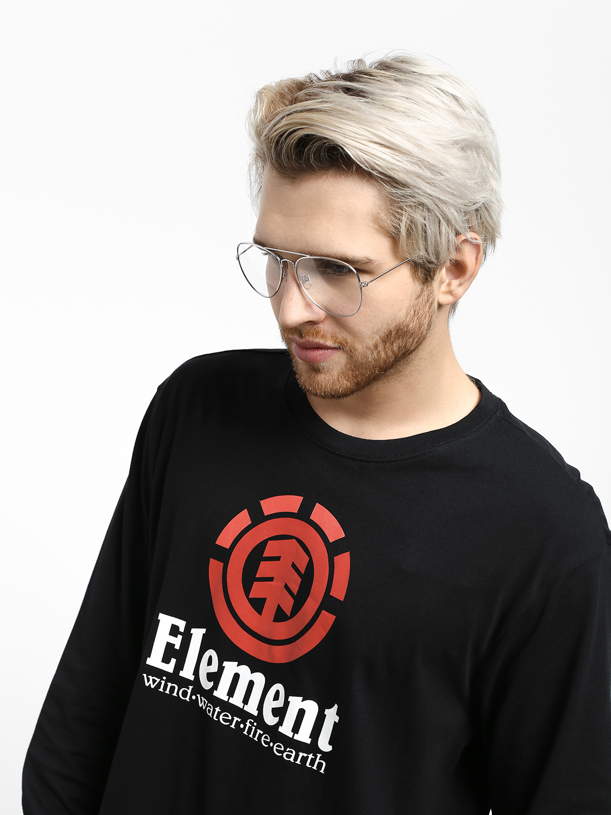 Longsleeve Element Vertical (flint black)