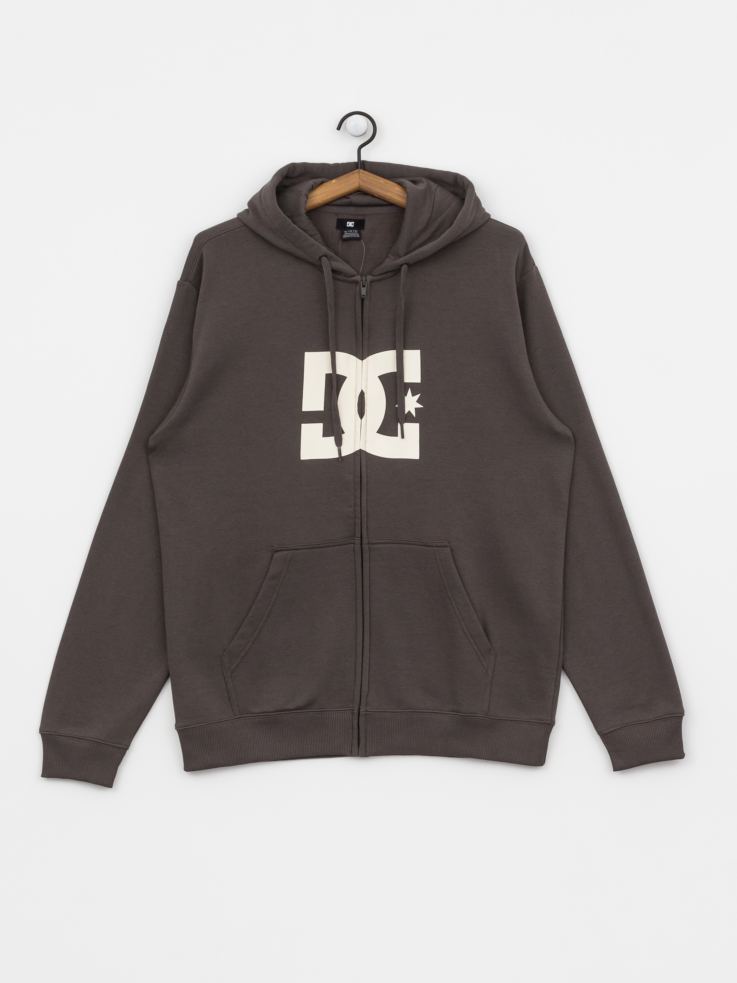 Bluza z kapturem DC Star ZHD (dark olive/antique w)