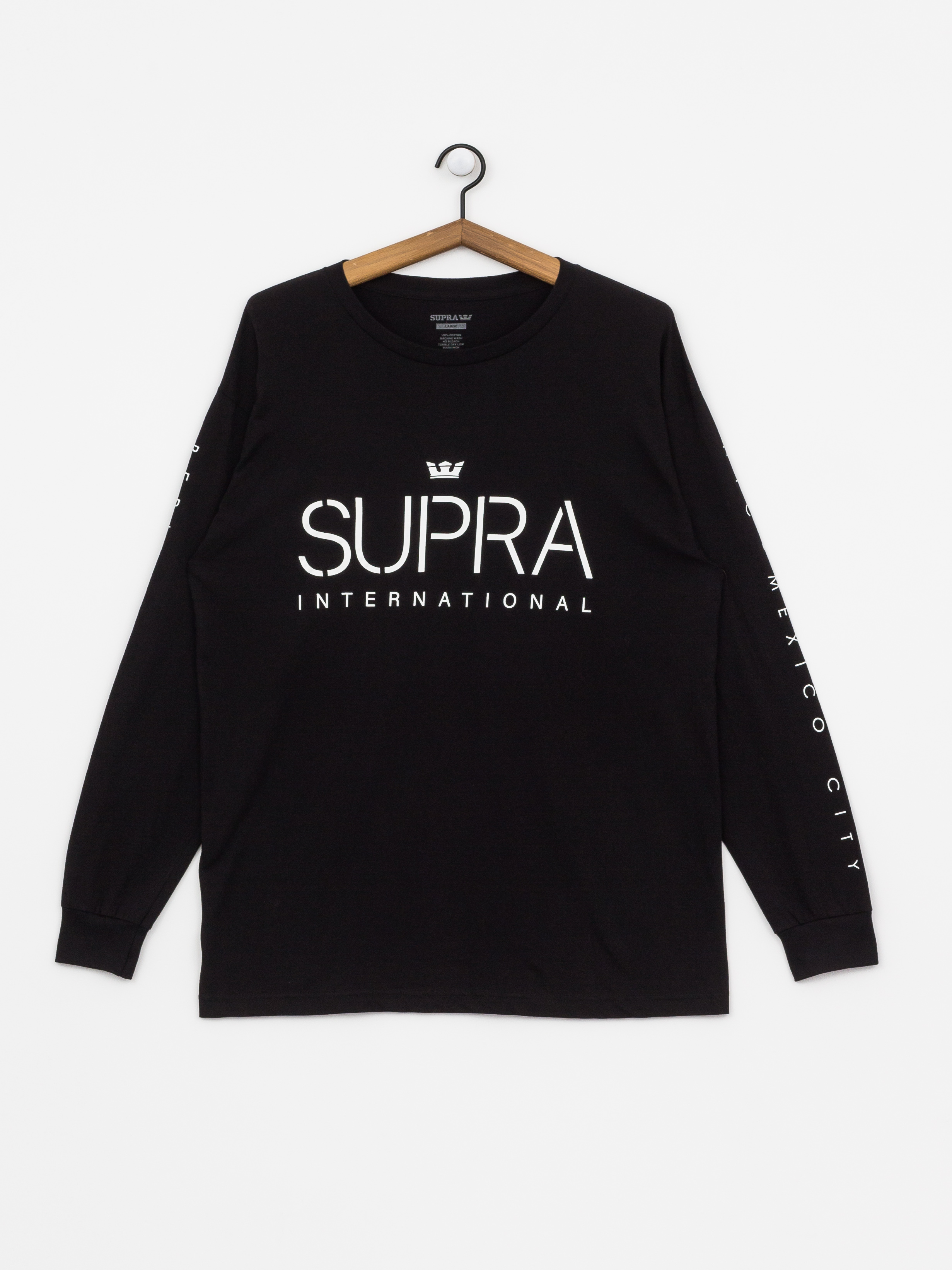 Longsleeve Supra Supra Global (black)