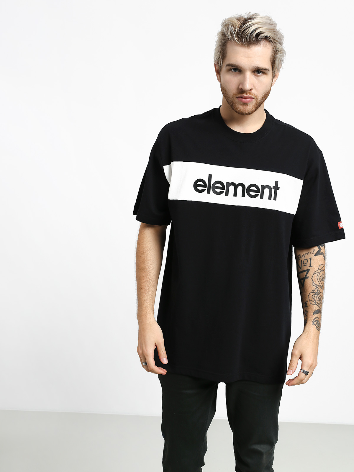 T-shirt Element Primo Flag (flint black)