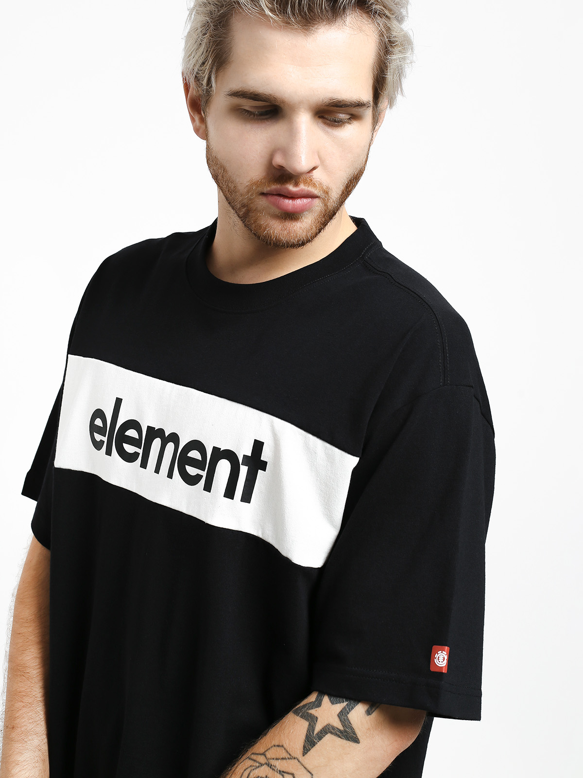 T-shirt Element Primo Flag (flint black)