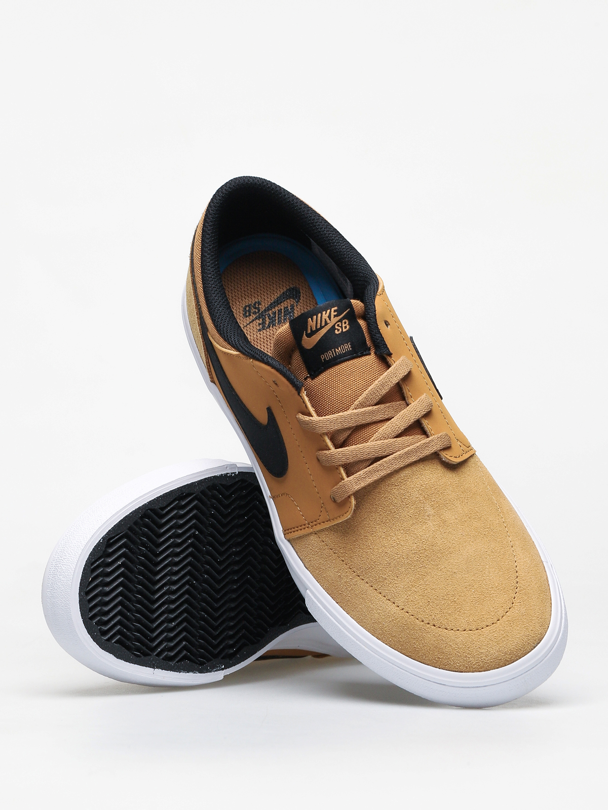 Buty Nike SB Solarsoft Portmore II (wheat/black white)