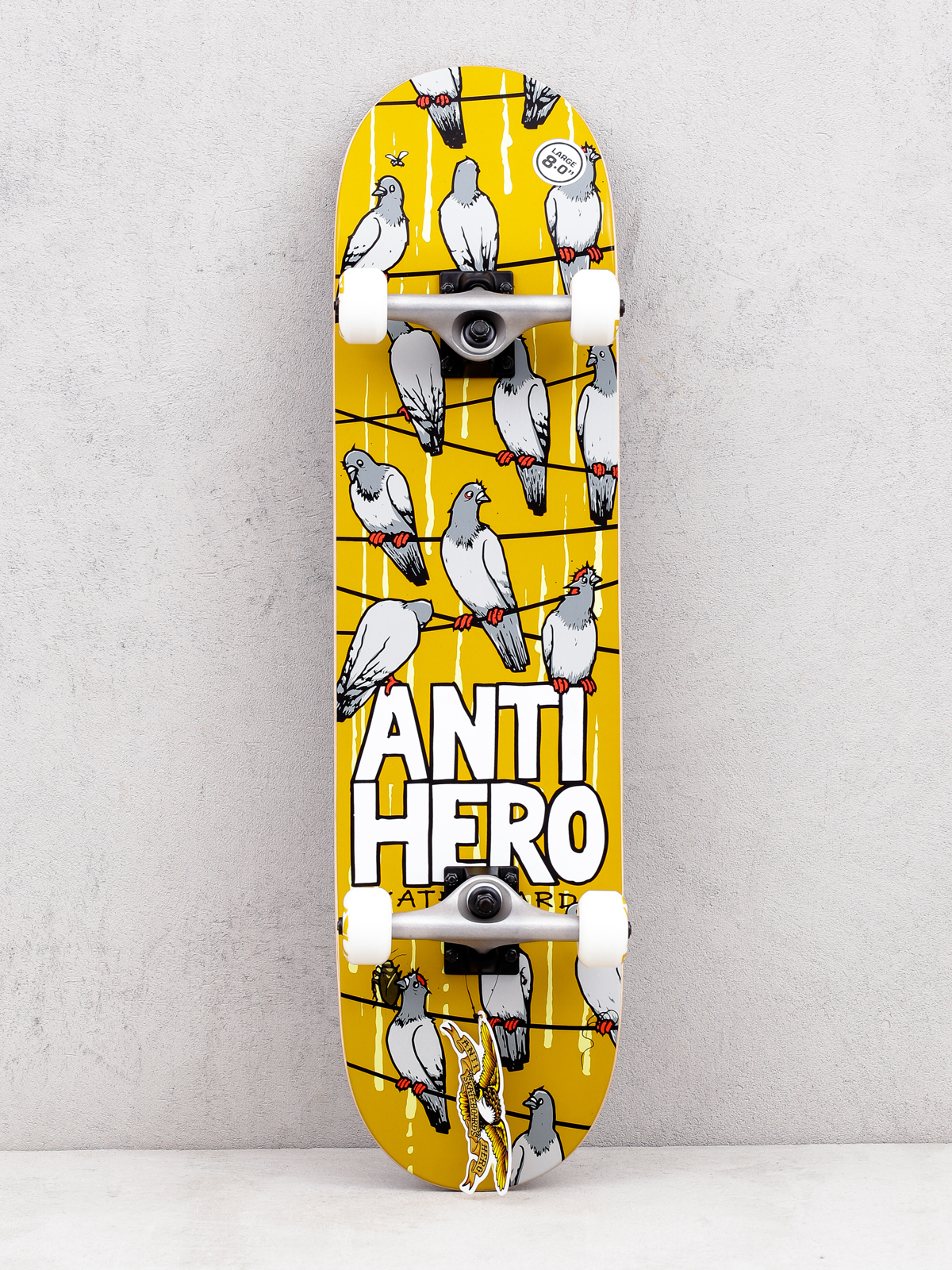 Deskorolka Antihero On A Wire (mustard)