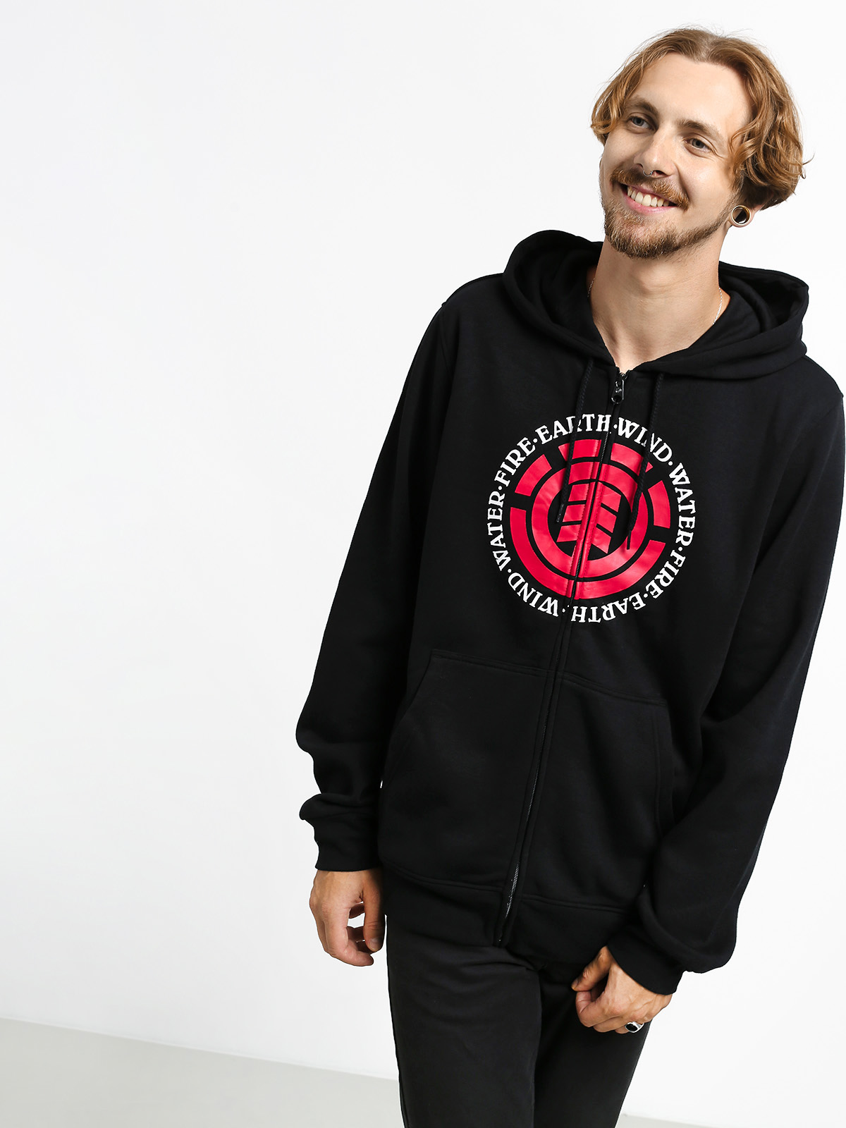 Bluza z kapturem Element Seal ZHD (flint black)