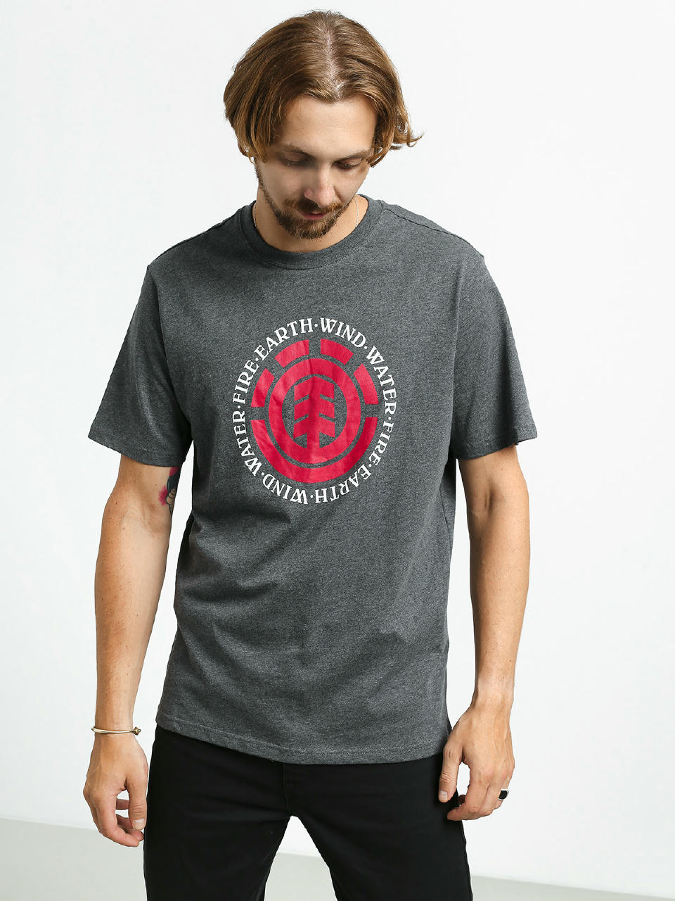 T-shirt Element Seal (charcoal heathe)