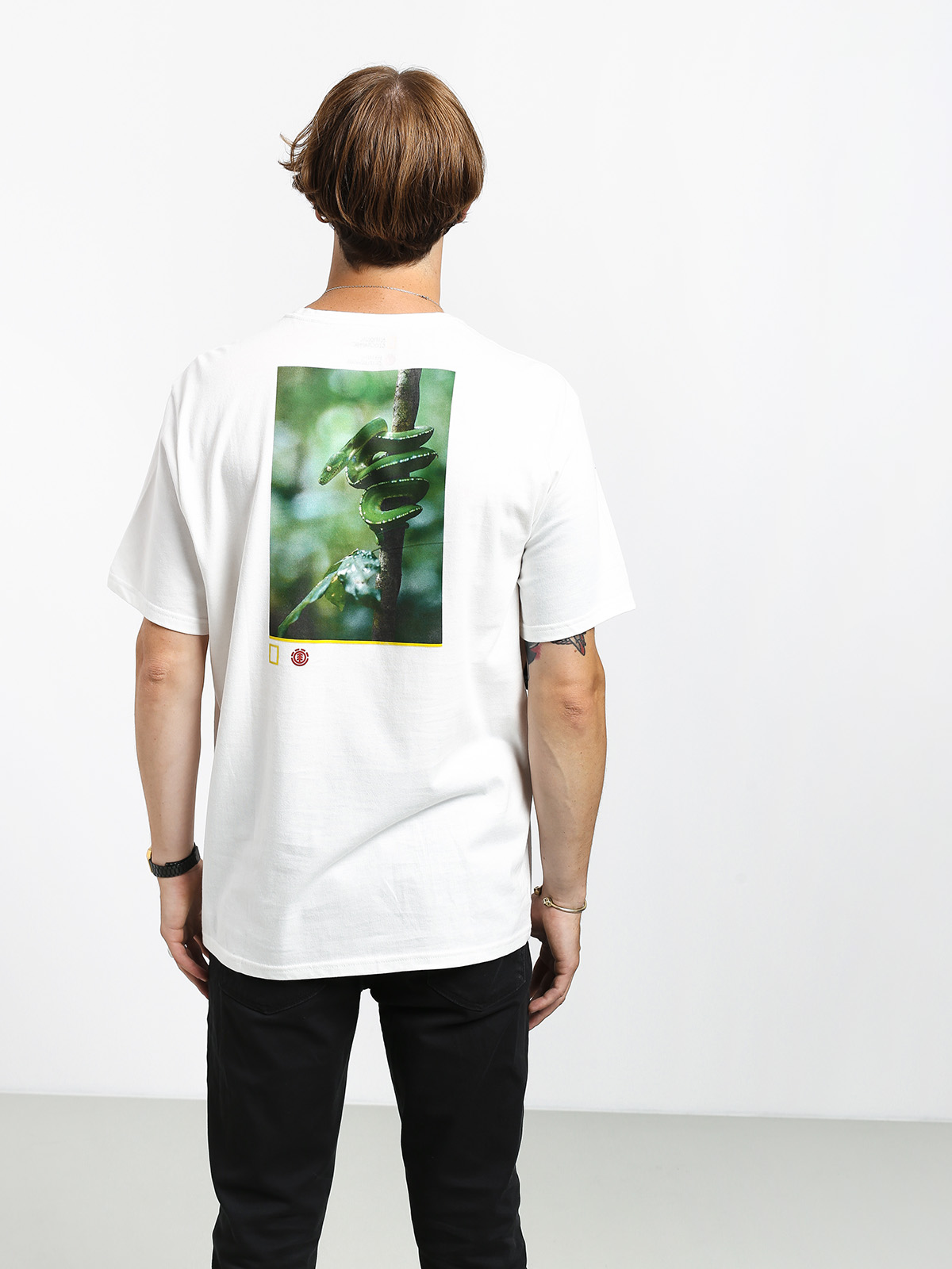 T-shirt Element Serpent (off white)