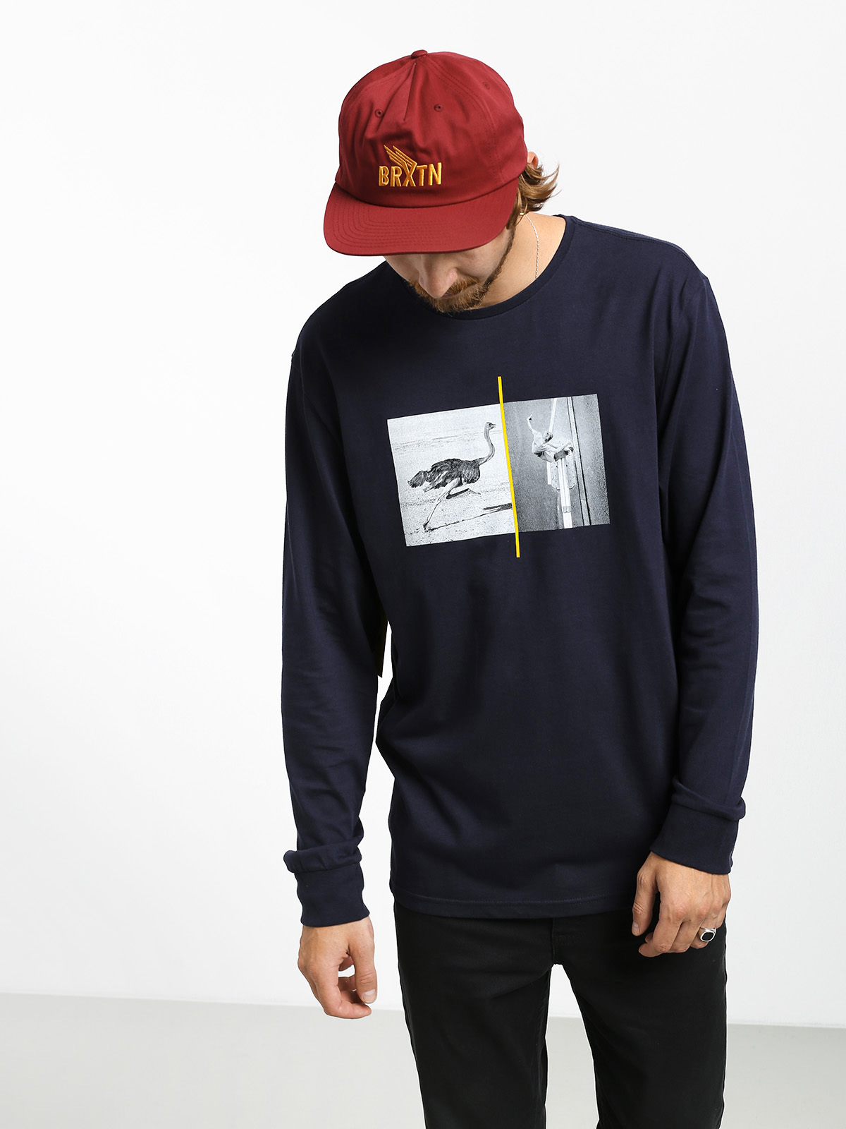 Longsleeve Element Ostrich Apse (eclipse navy)