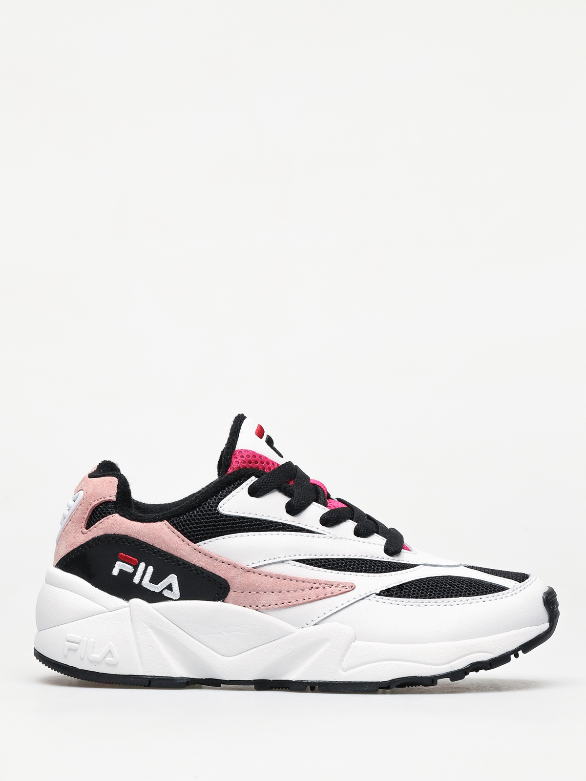 Buty Fila V94M Low Wmn (white/black/quartz pink)
