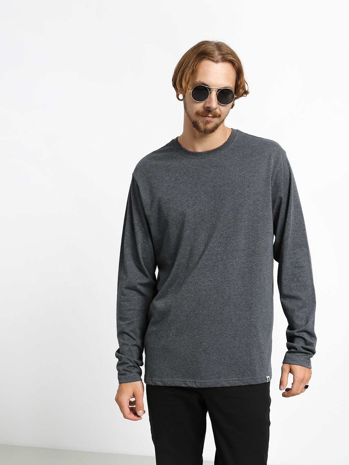 Longsleeve Element Basic (charcoal heathe)