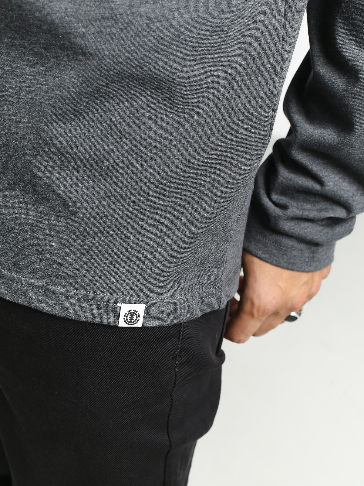 Longsleeve Element Basic (charcoal heathe)