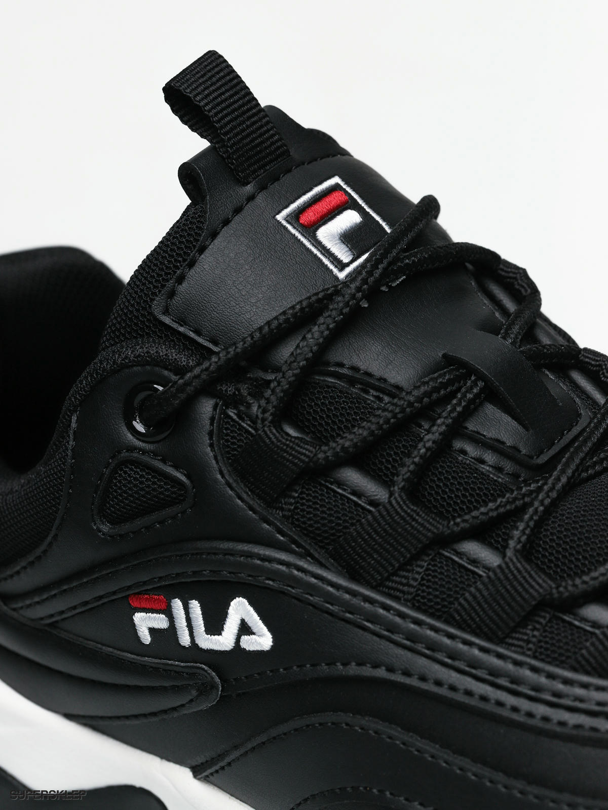 fila ray low wmn black