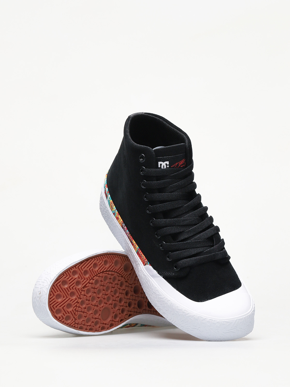 Buty DC T Funk Hi S (black/white print)