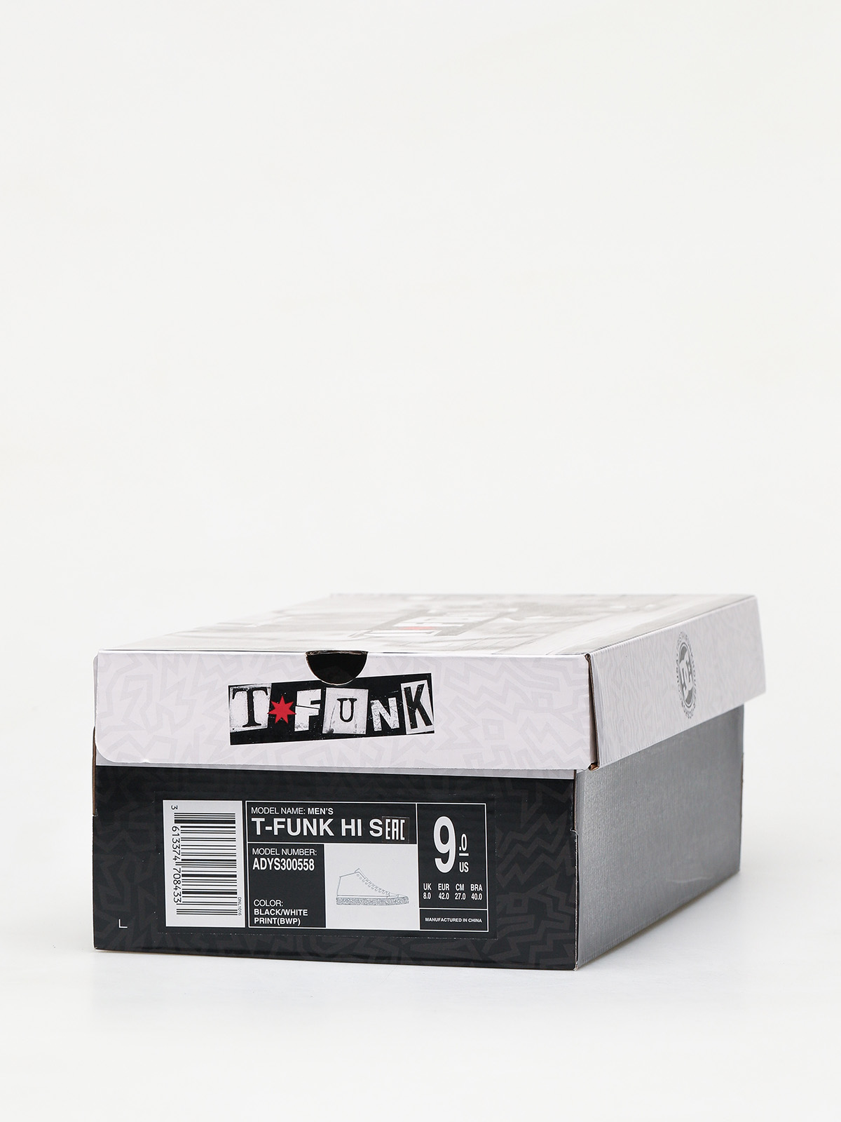 Buty DC T Funk Hi S (black/white print)