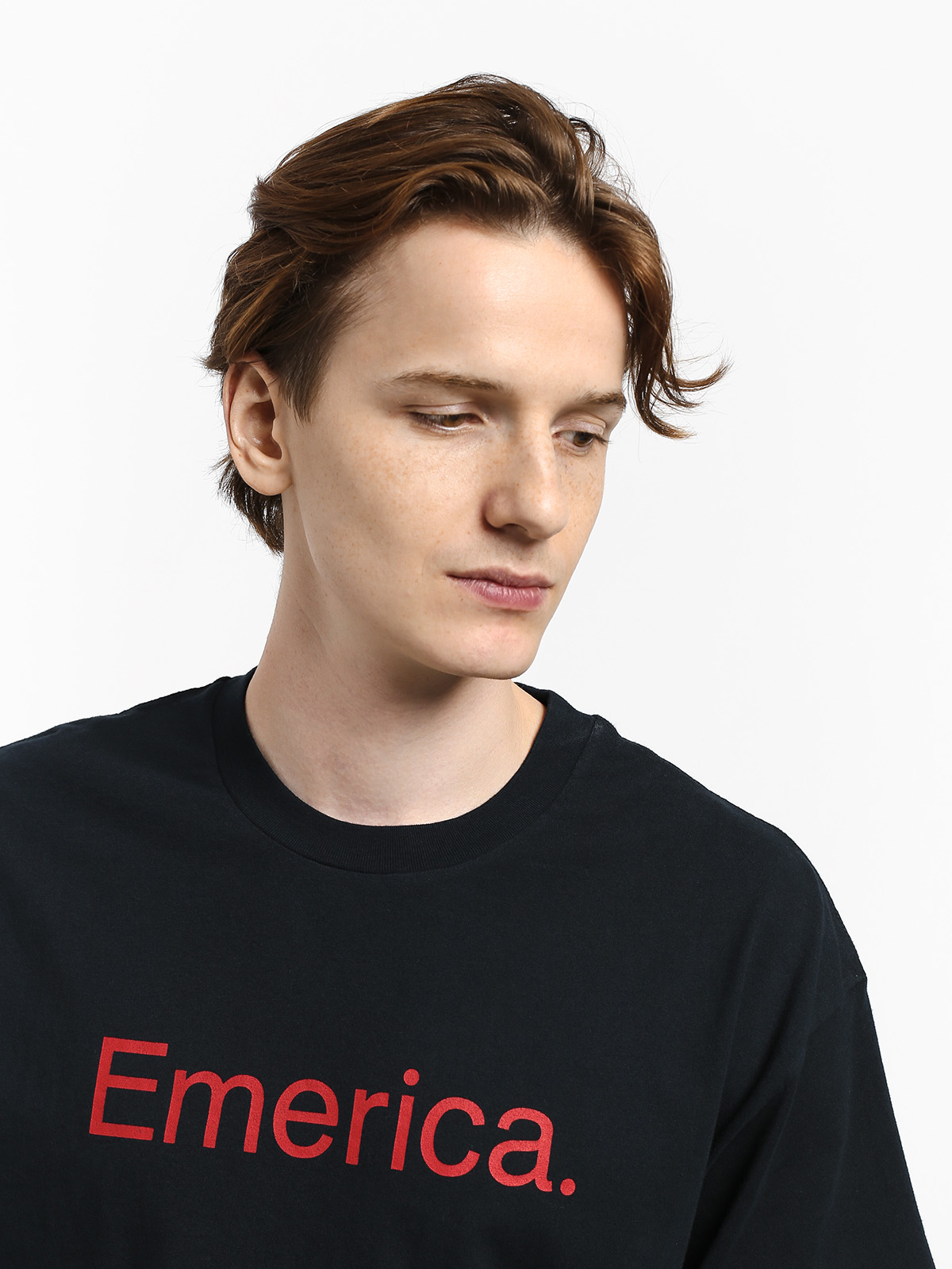 T-shirt Emerica Pure Logo (navy/red)
