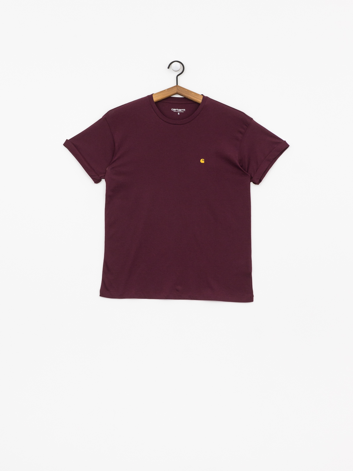 T-shirt Carhartt WIP Chasy Wmn (merlot/gold)