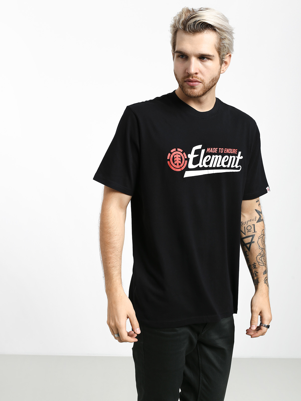 T-shirt Element Signature (flint black)