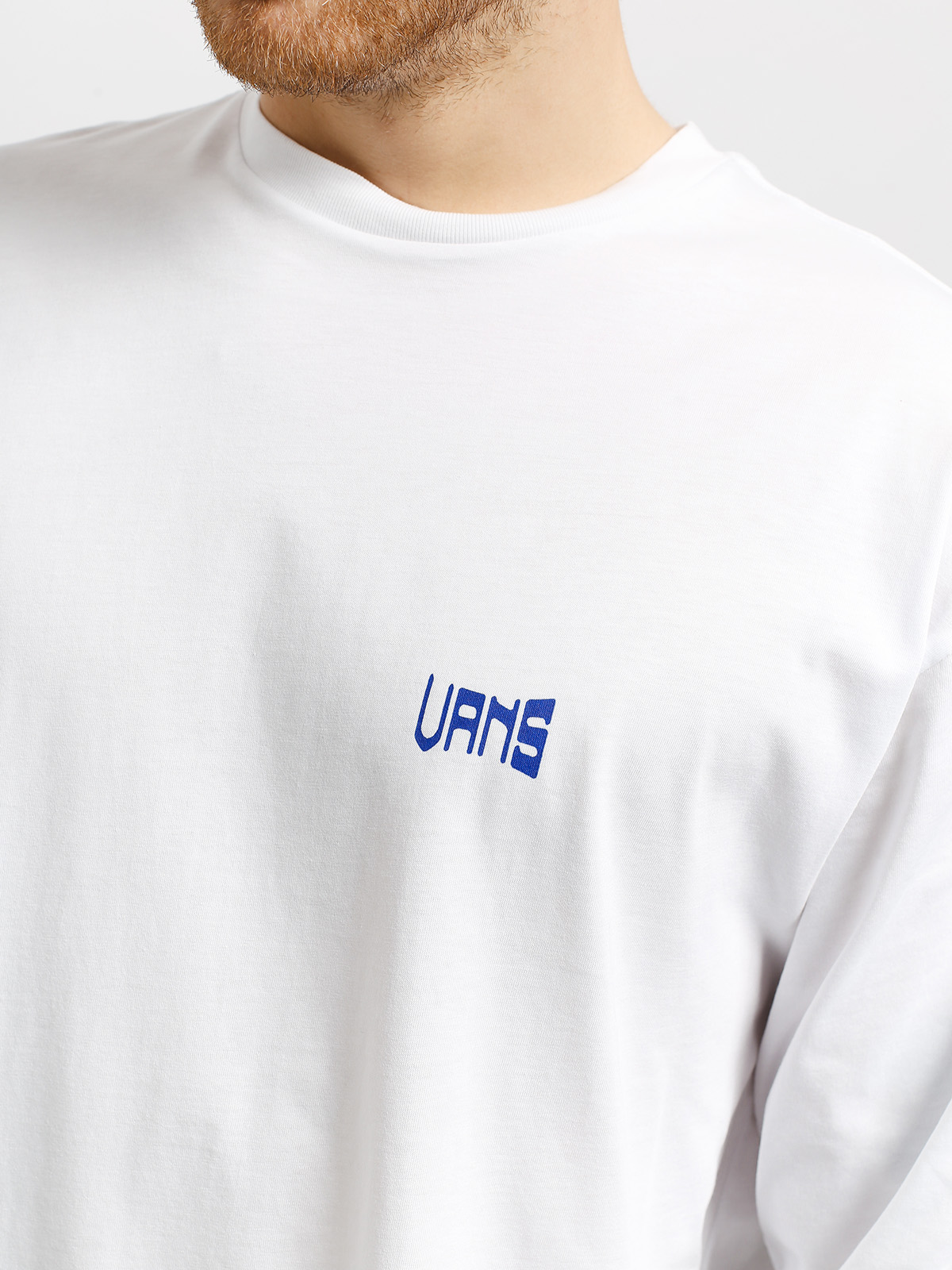 Longsleeve Vans Gradient Skull (white)