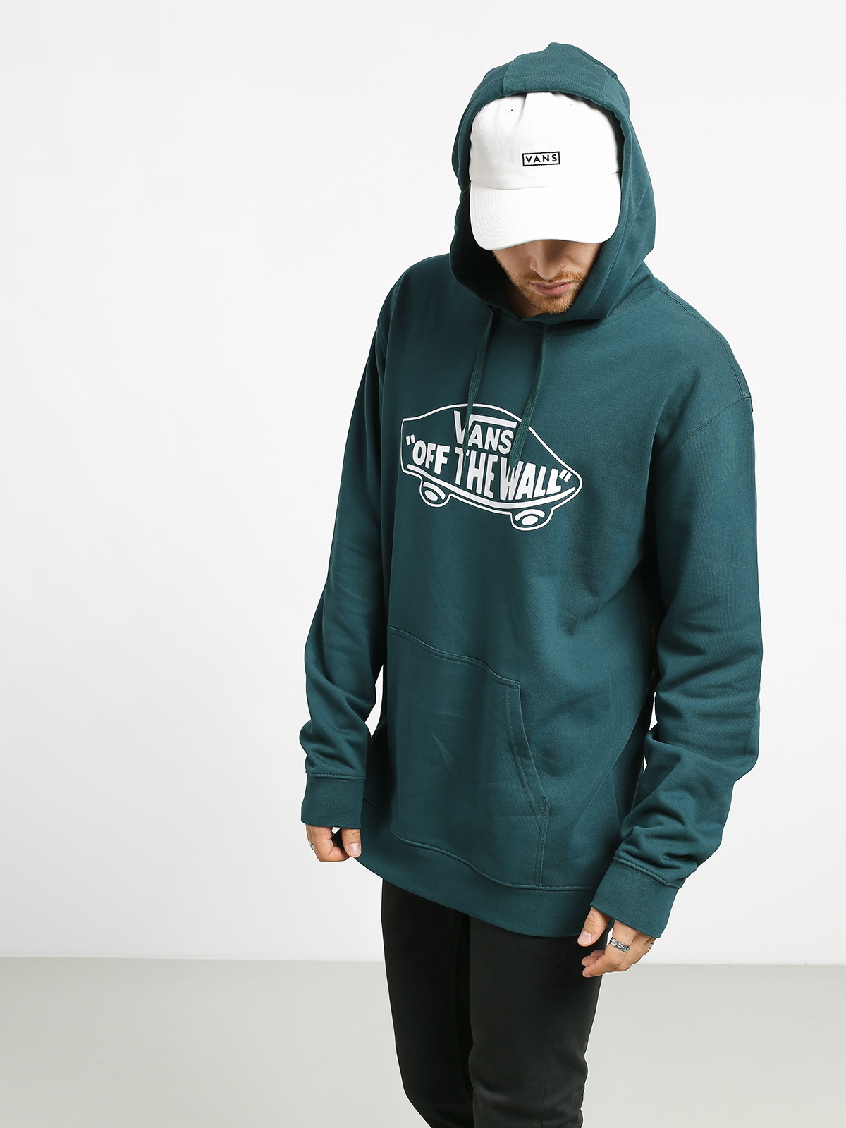 Bluza z kapturem Vans Otw HD (trekking green)