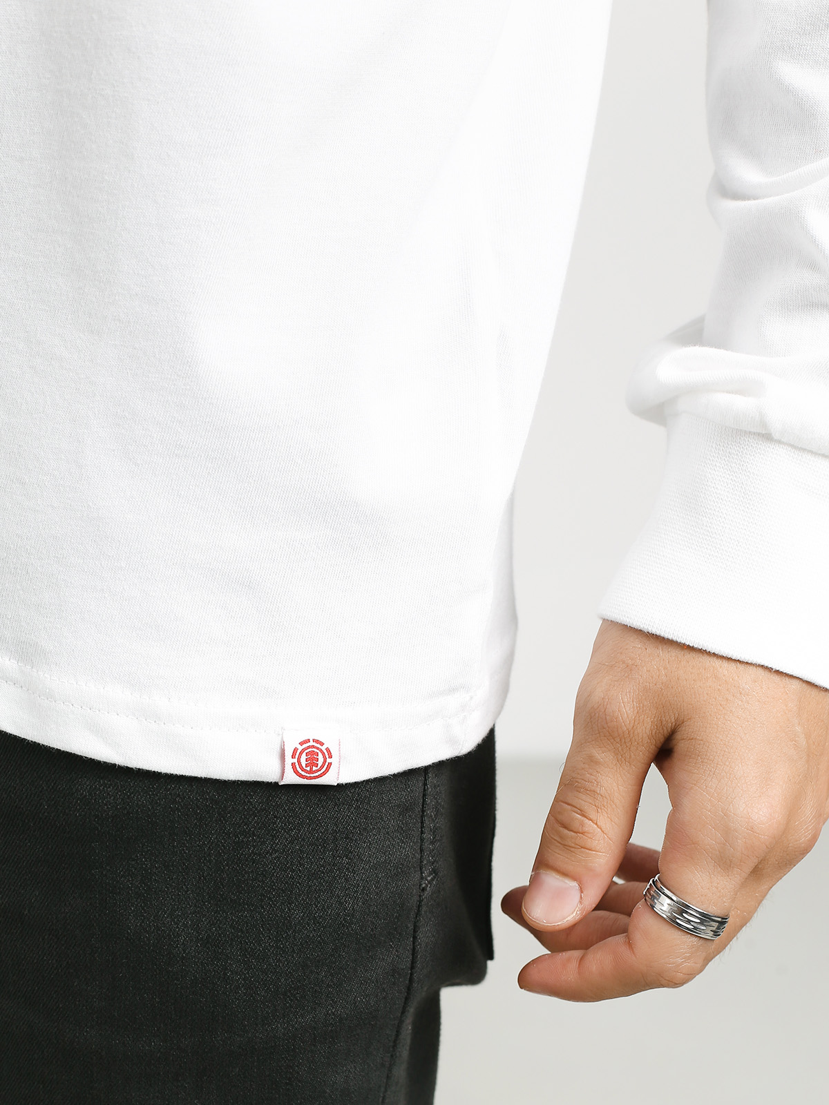 Longsleeve Element Drop (optic white)
