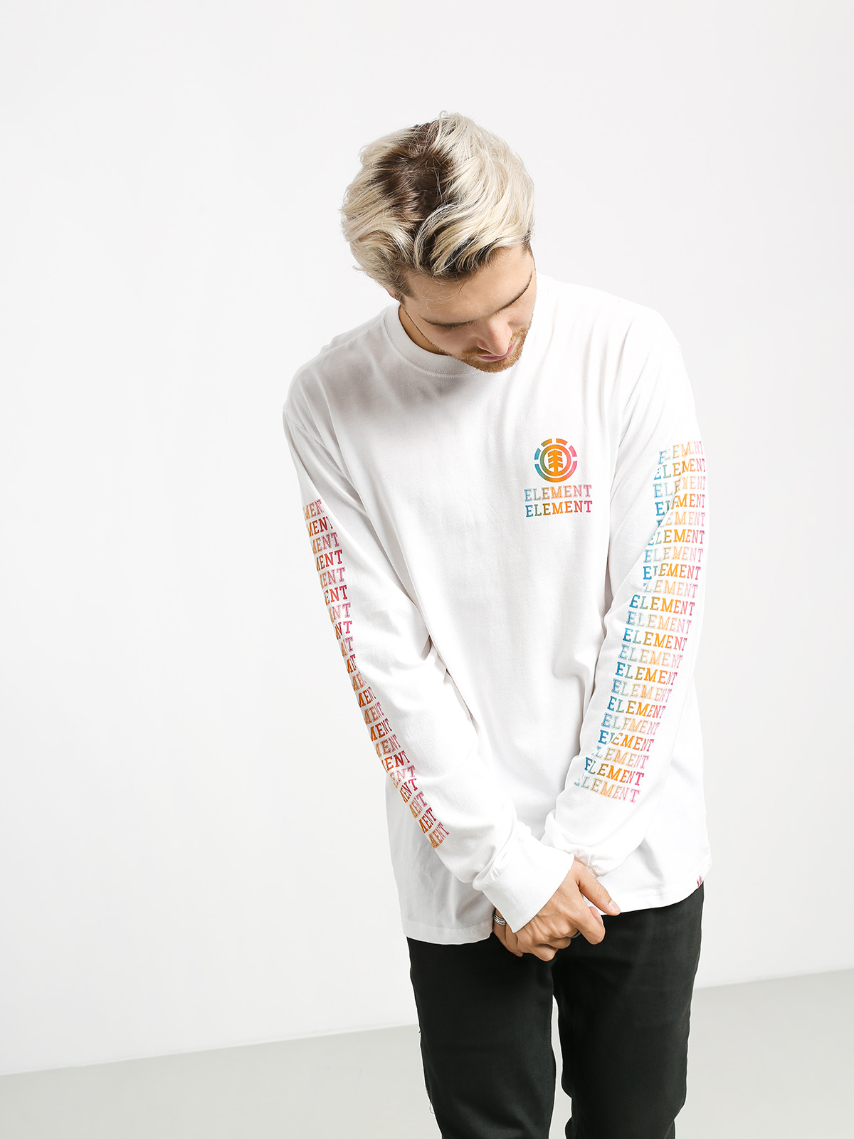 Longsleeve Element Drop (optic white)