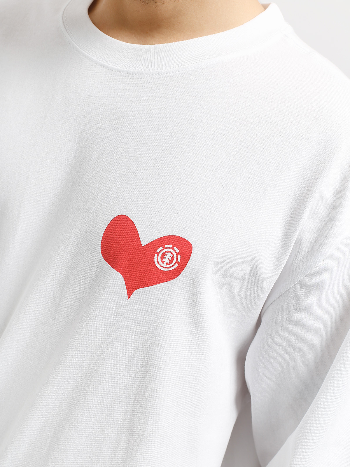 Longsleeve Element Barley (optic white)