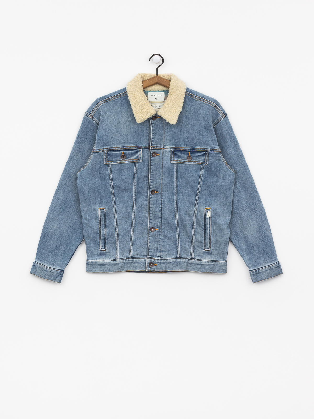 Kurtka Quiksilver Denim Jacket Sherpa (blue used)