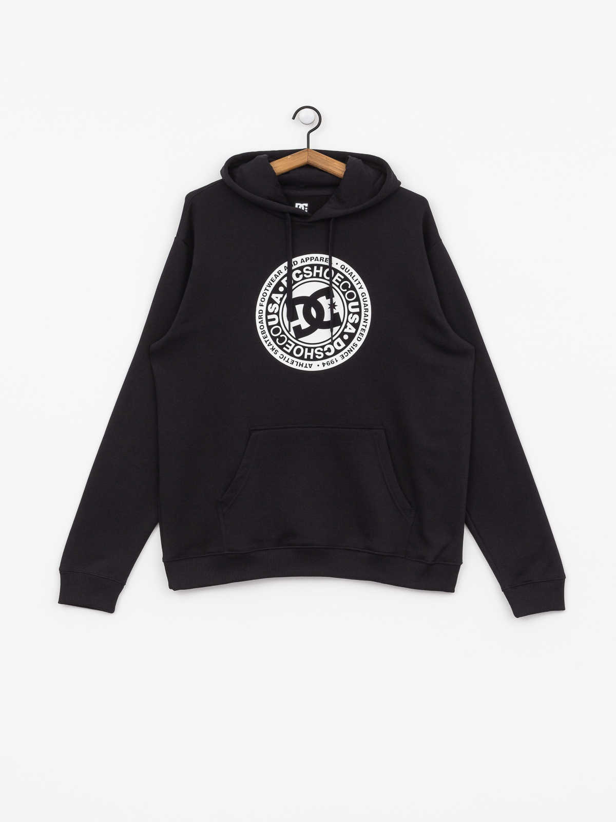 Bluza z kapturem DC Circle Star HD (black/white)