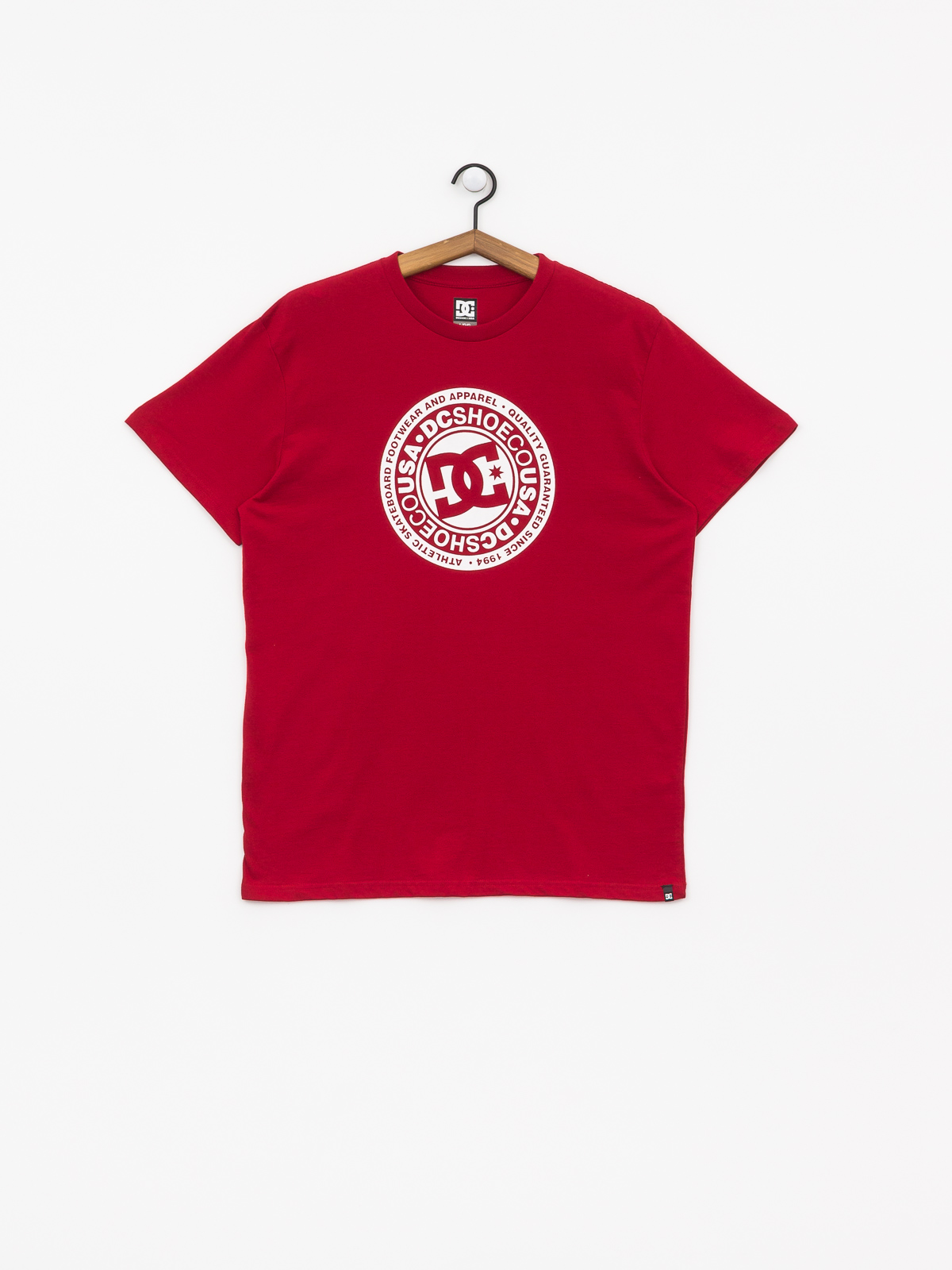 T-shirt DC Circle Star (chili pepper/white)