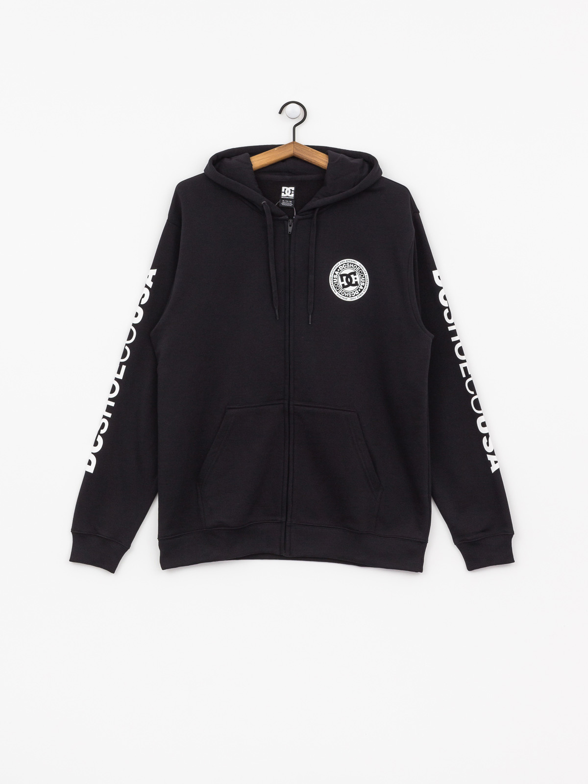 Bluza z kapturem DC Circle Star ZHD (black/white)
