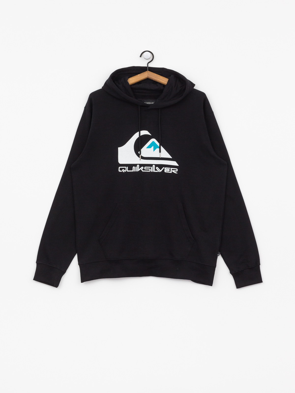 Bluza z kapturem Quiksilver Omni Logo Screen Fleece HD (black)