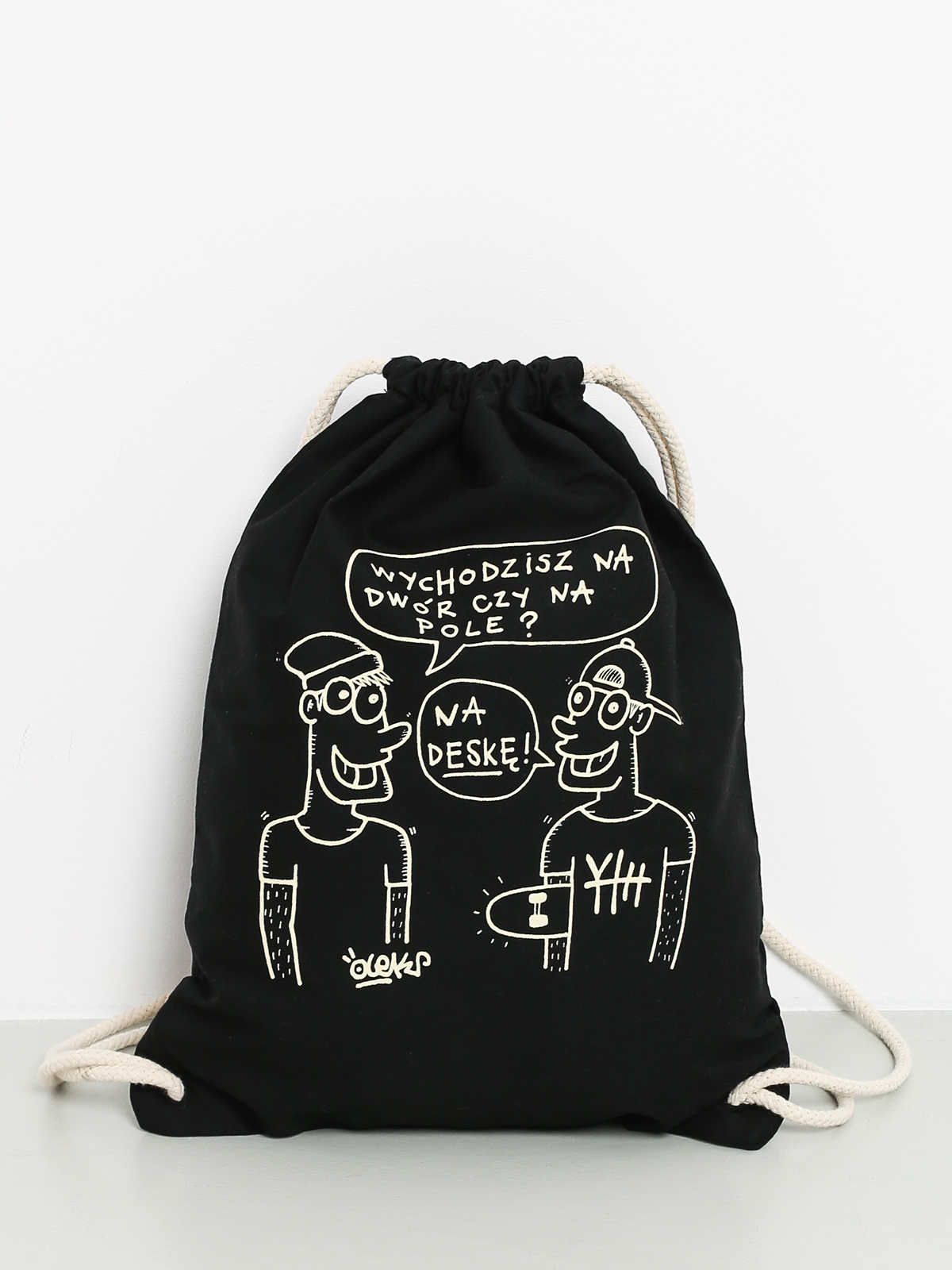 Plecak Youth Skateboards Olek Na Deskę (black)