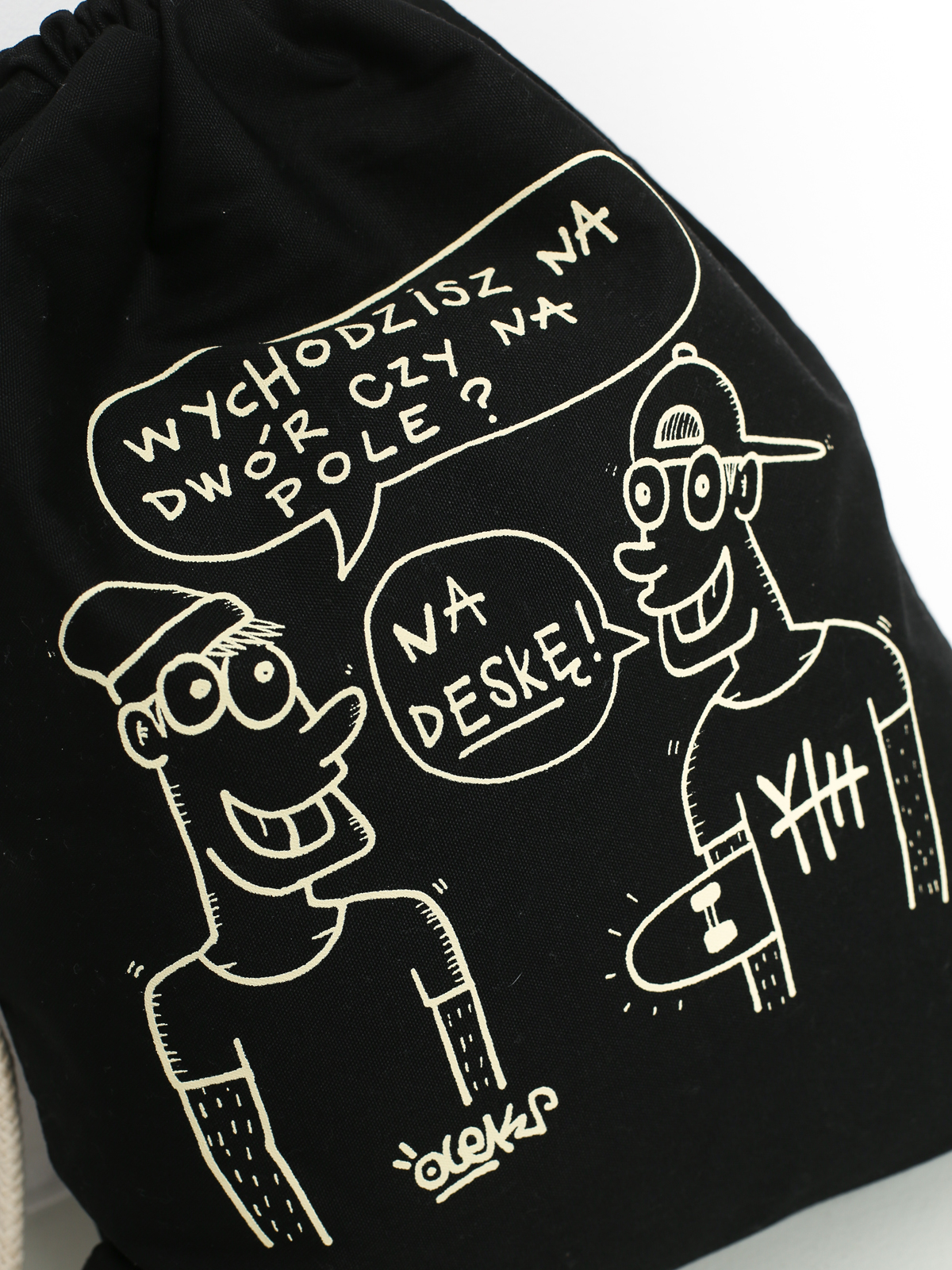 Plecak Youth Skateboards Olek Na Deskę (black)