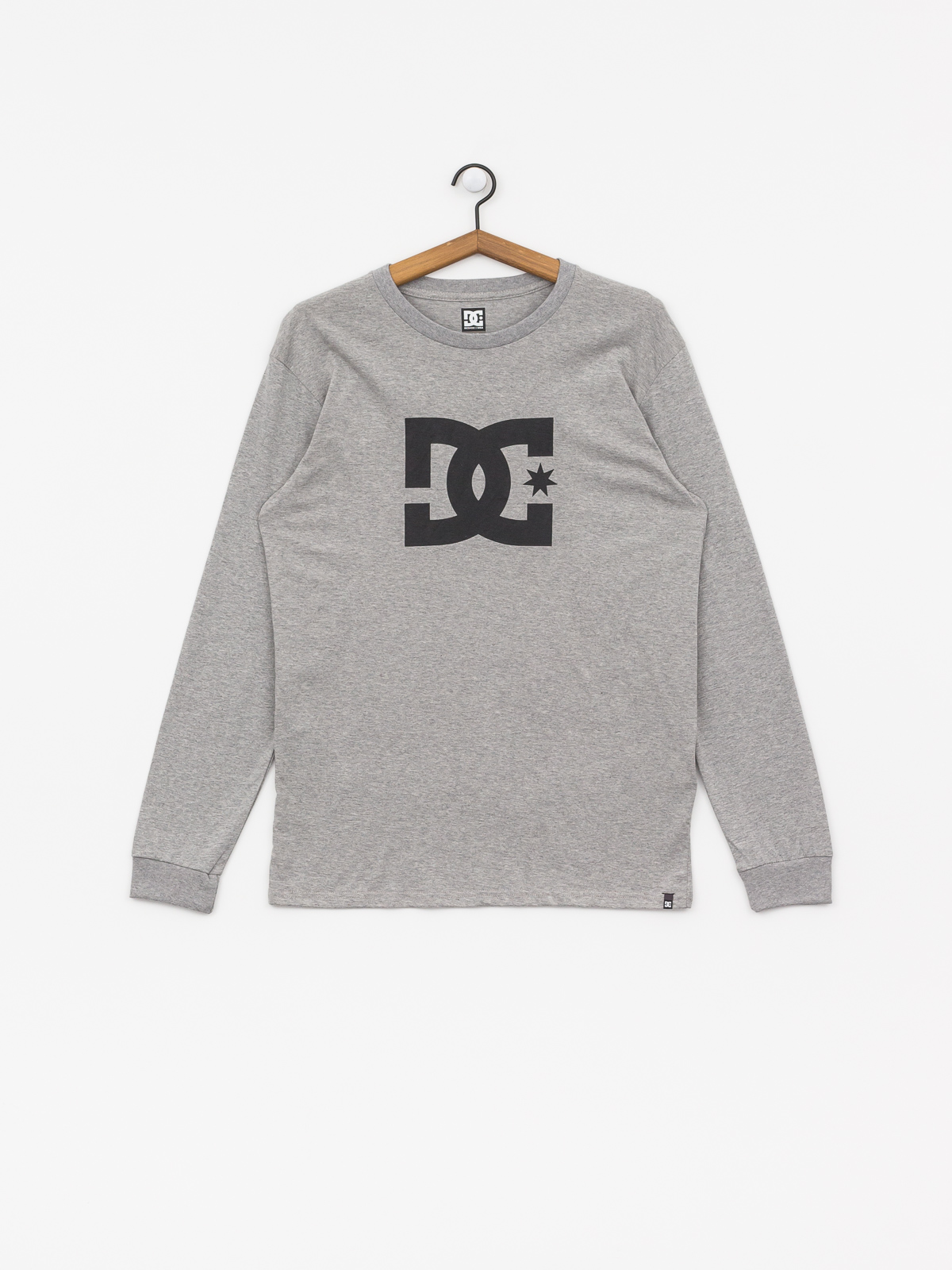 Longsleeve DC Star (grey heather/black)