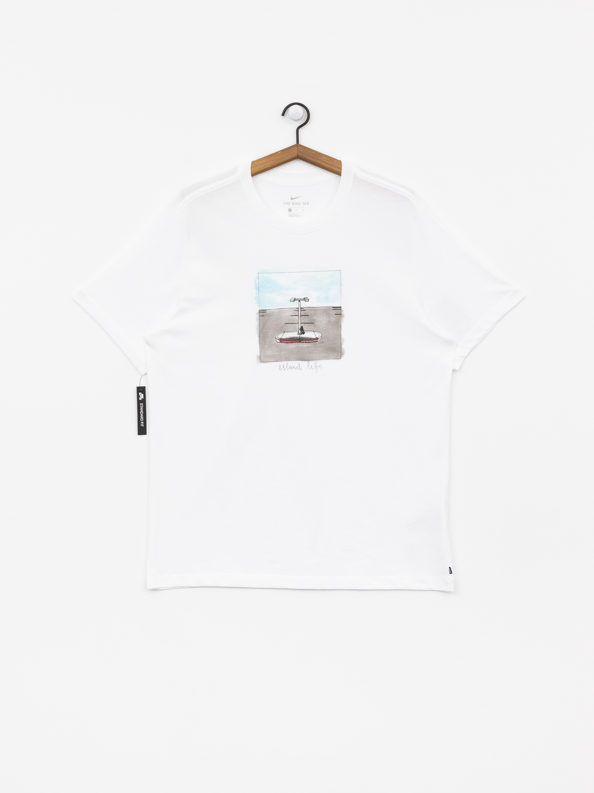 T-shirt Nike SB Janoski (white)