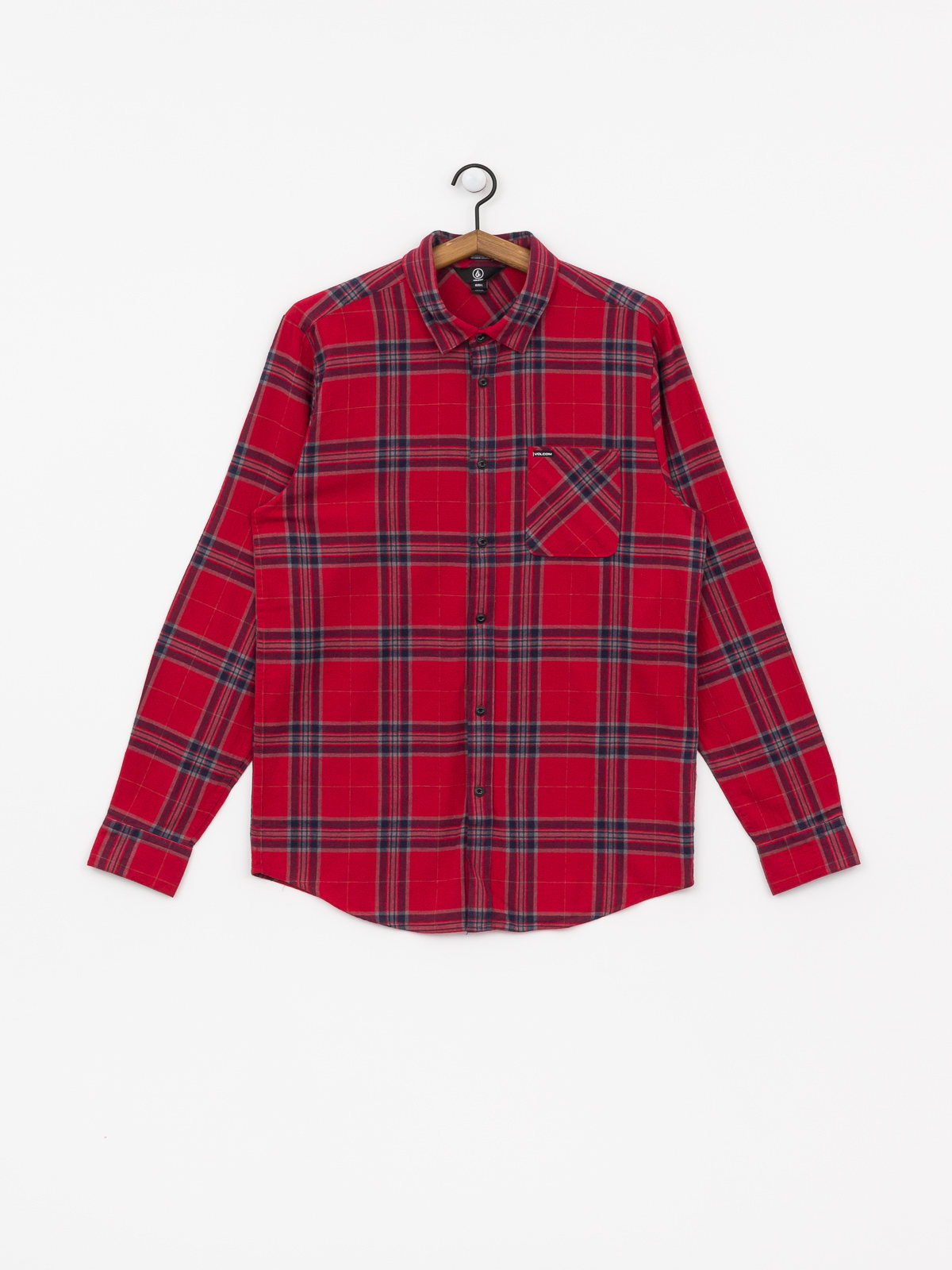 Koszula Volcom Caden Plaid (engine red)