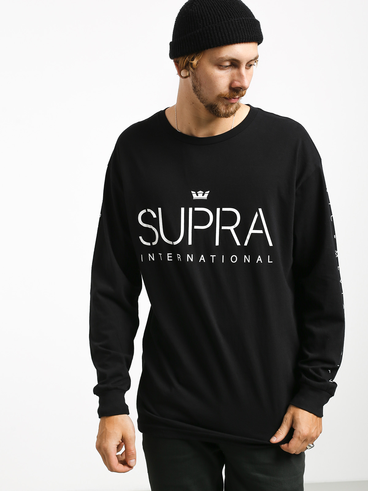 Longsleeve Supra Supra Global (black)