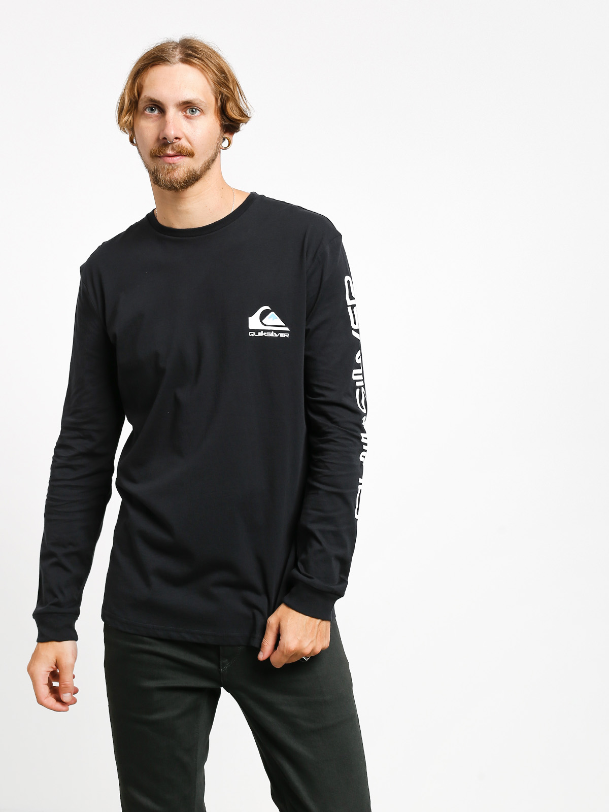 Longsleeve Quiksilver Omni Logo Classic (black)