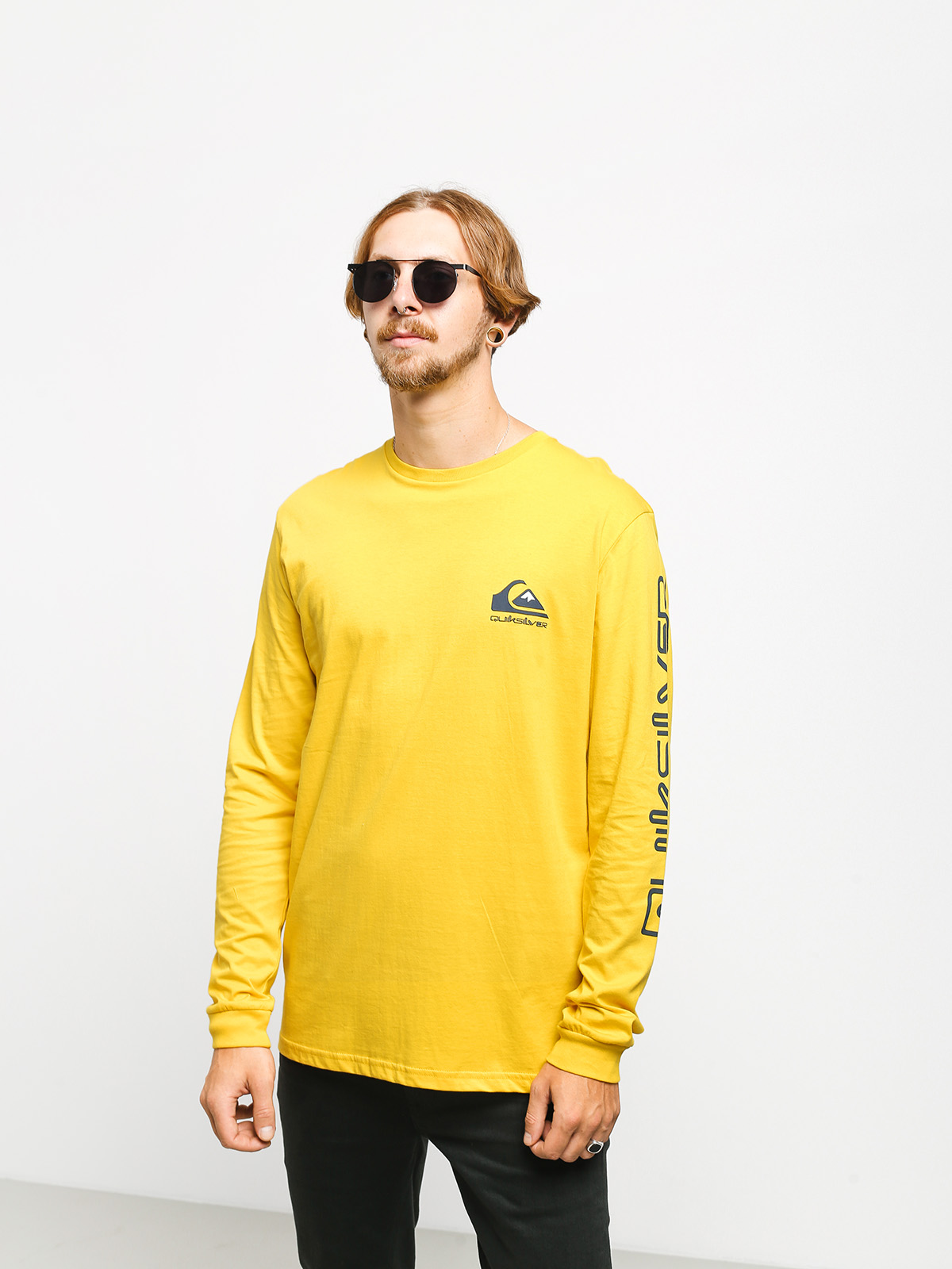 Longsleeve Quiksilver Omni Logo Classic (sulphur)