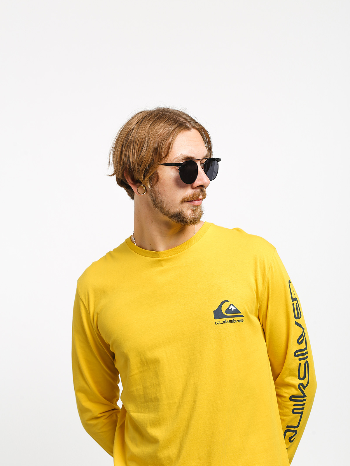 Longsleeve Quiksilver Omni Logo Classic (sulphur)